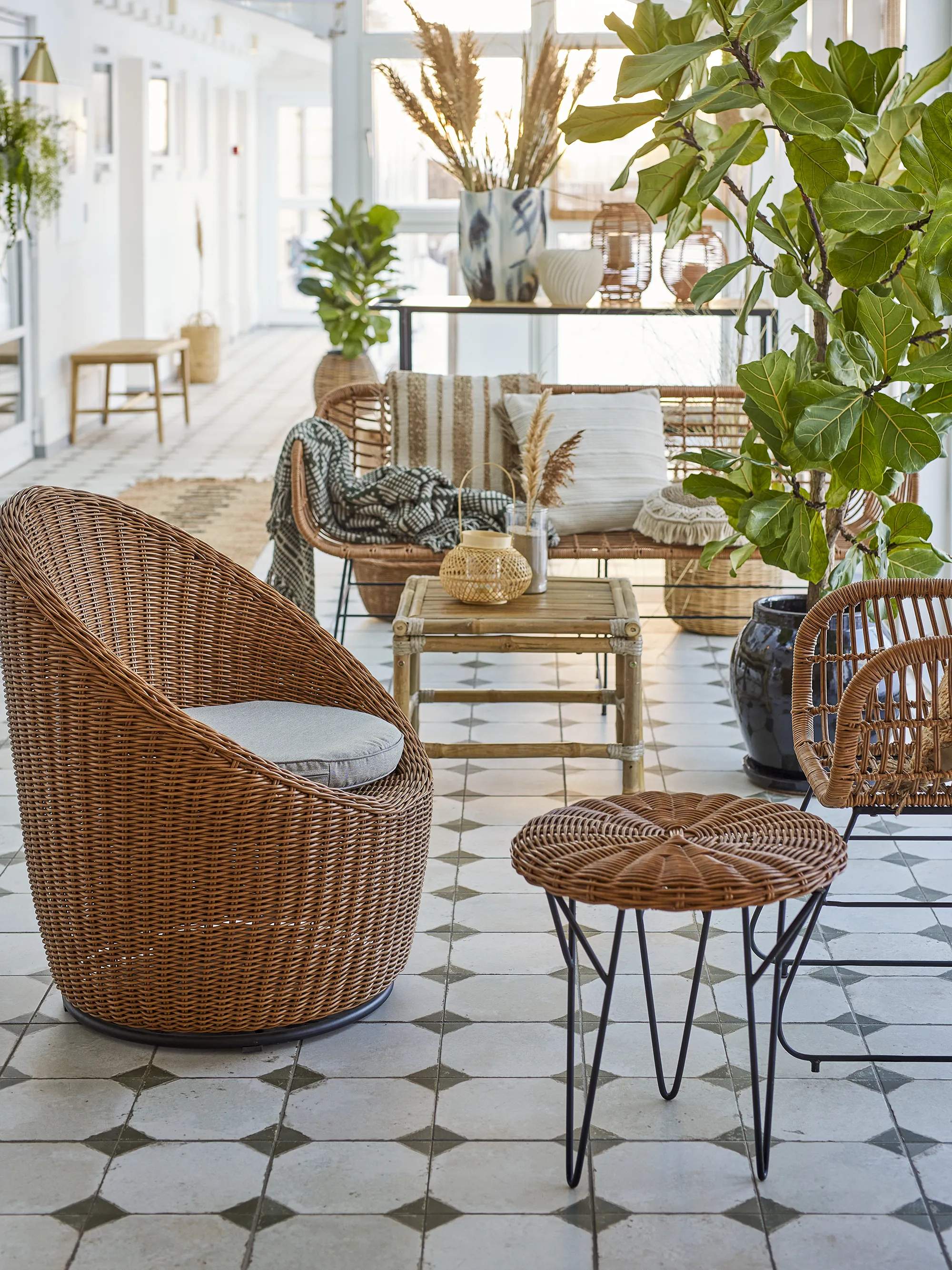 Bloomingville Sofaborde Roccas Sofabord i Brun, 2