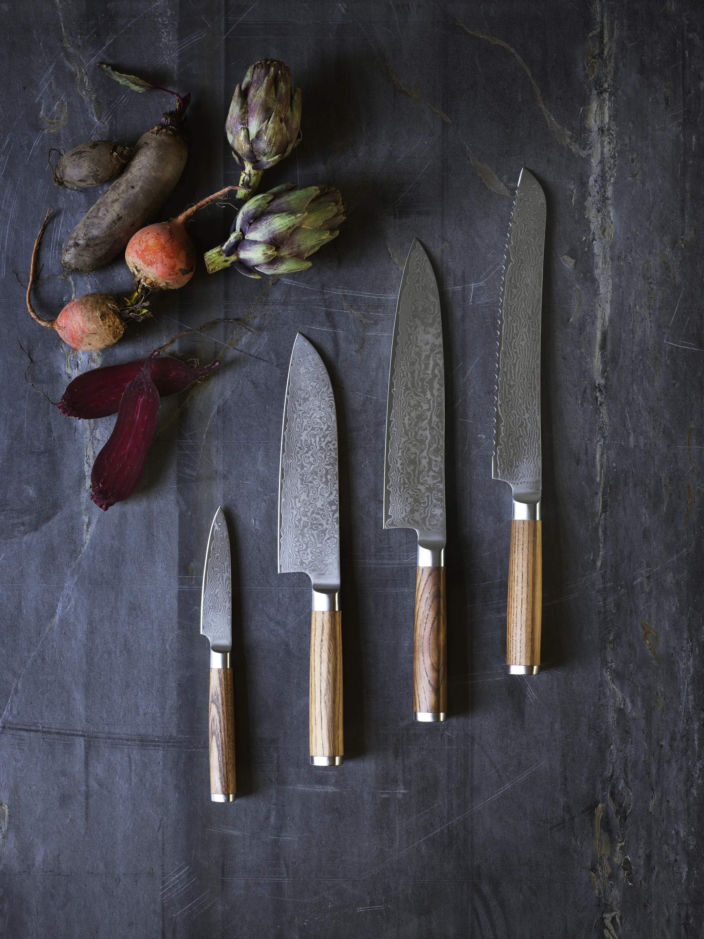 Timm Vladimir Kitchen Brødknive Brødkniv i Brun;sølv, 2
