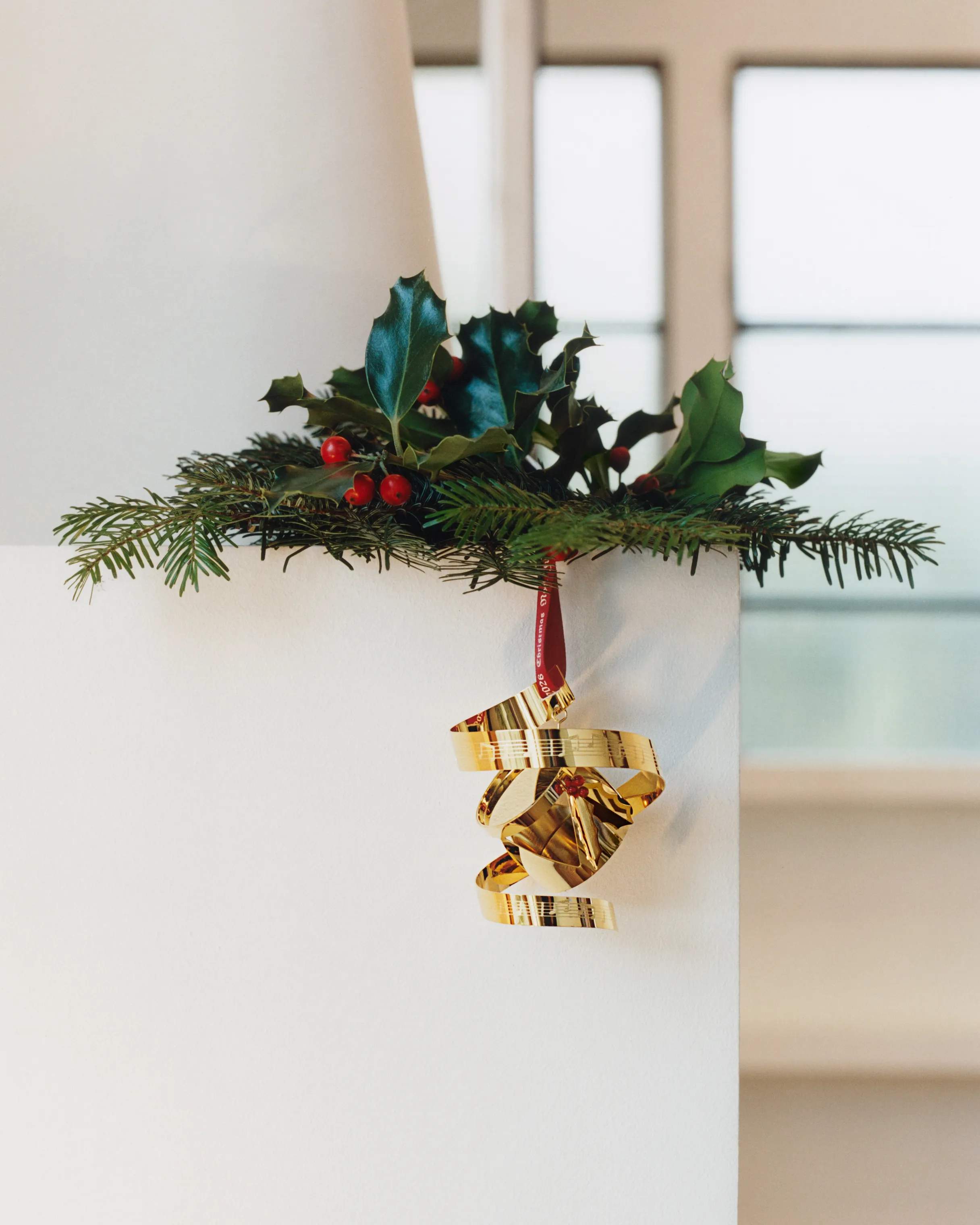 Georg Jensen Juleophæng Christmas Collectibles CC 2026 Juleuro - Tromme i Guldfarvet, 2