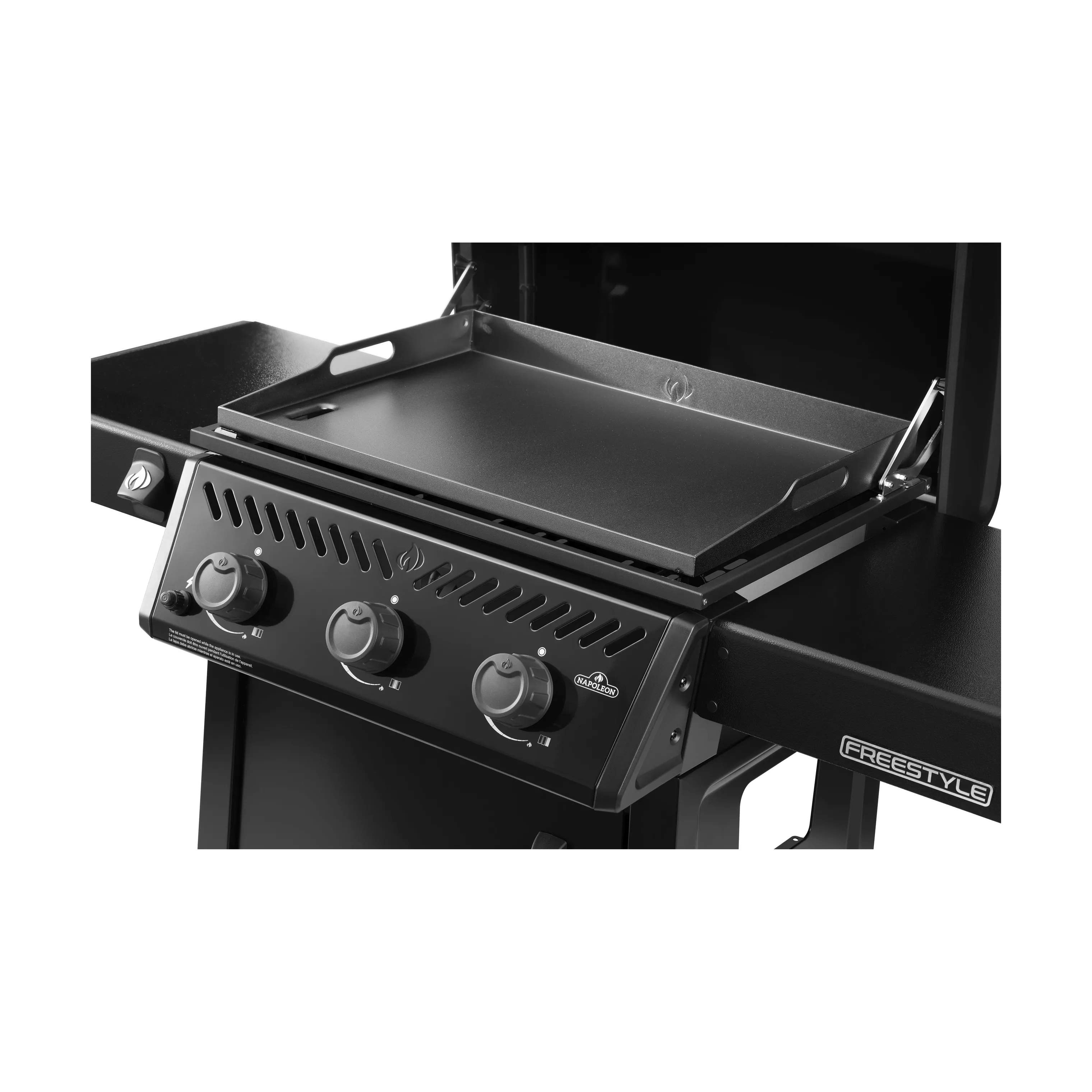 Napoleon Gasgrill 24'' Freestyle Plancha Grill i Sort, 10