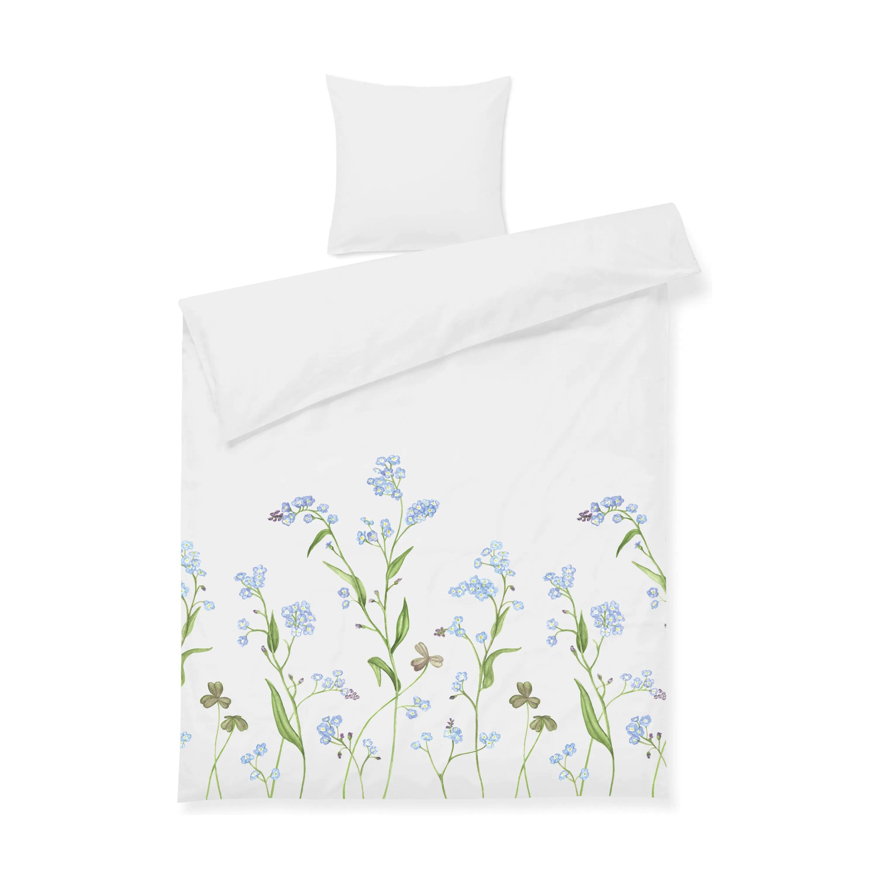 Juna Sengetøj Hammershøi Sommer Hammershøi Summer Sengetøj i Forglemmigej, B140 x L220 cm, 1