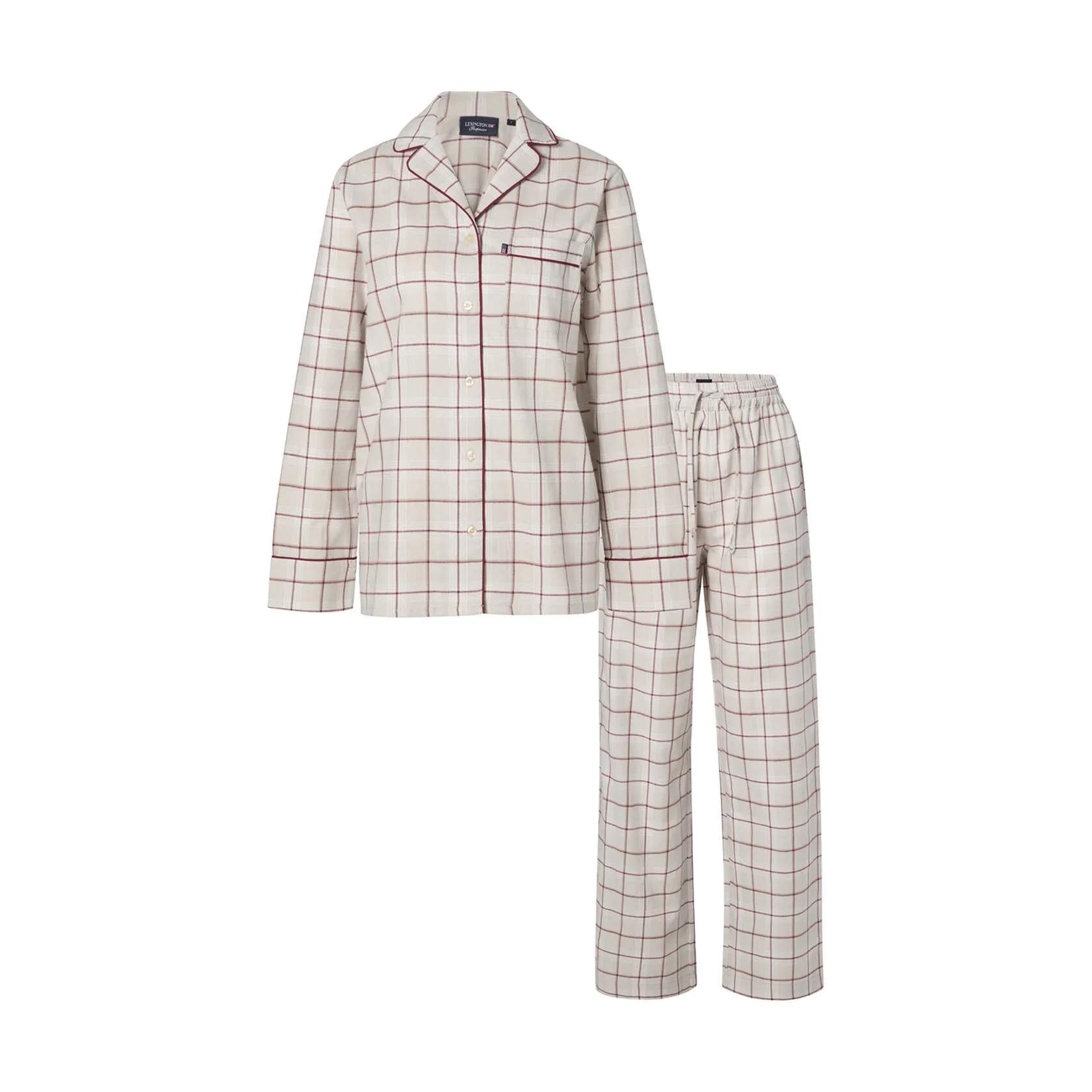 Lexington Pyjamas Holiday Collection 2025 Pyjamassæt - 2 dele i S, 1