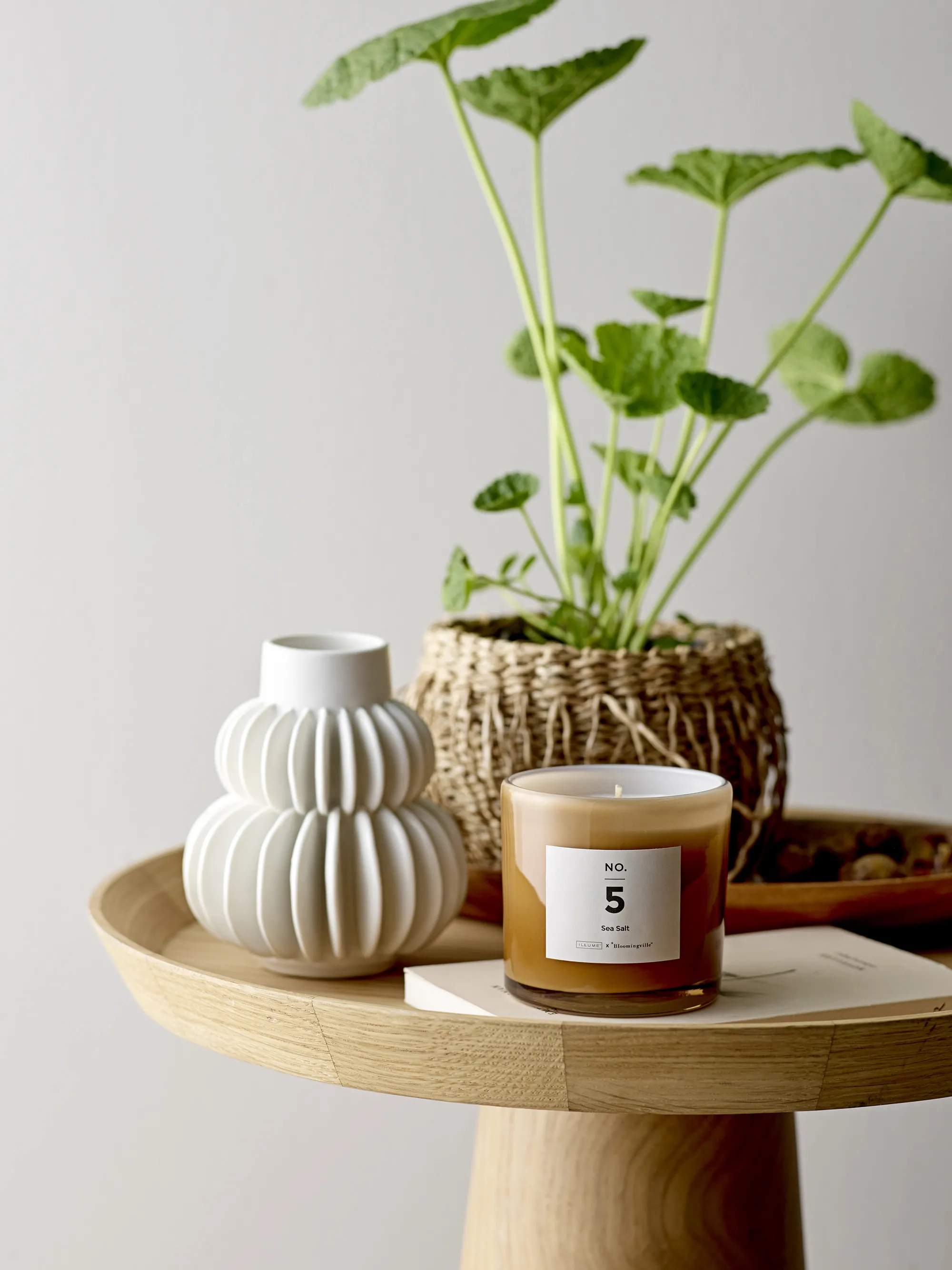 Bloomingville Vaser Halfdan Vase i Hvid, 2