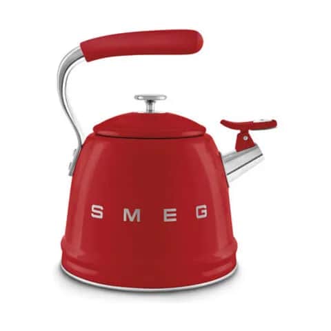 Smeg Kedler 50's Style Fløjtekedel i Rød, 4