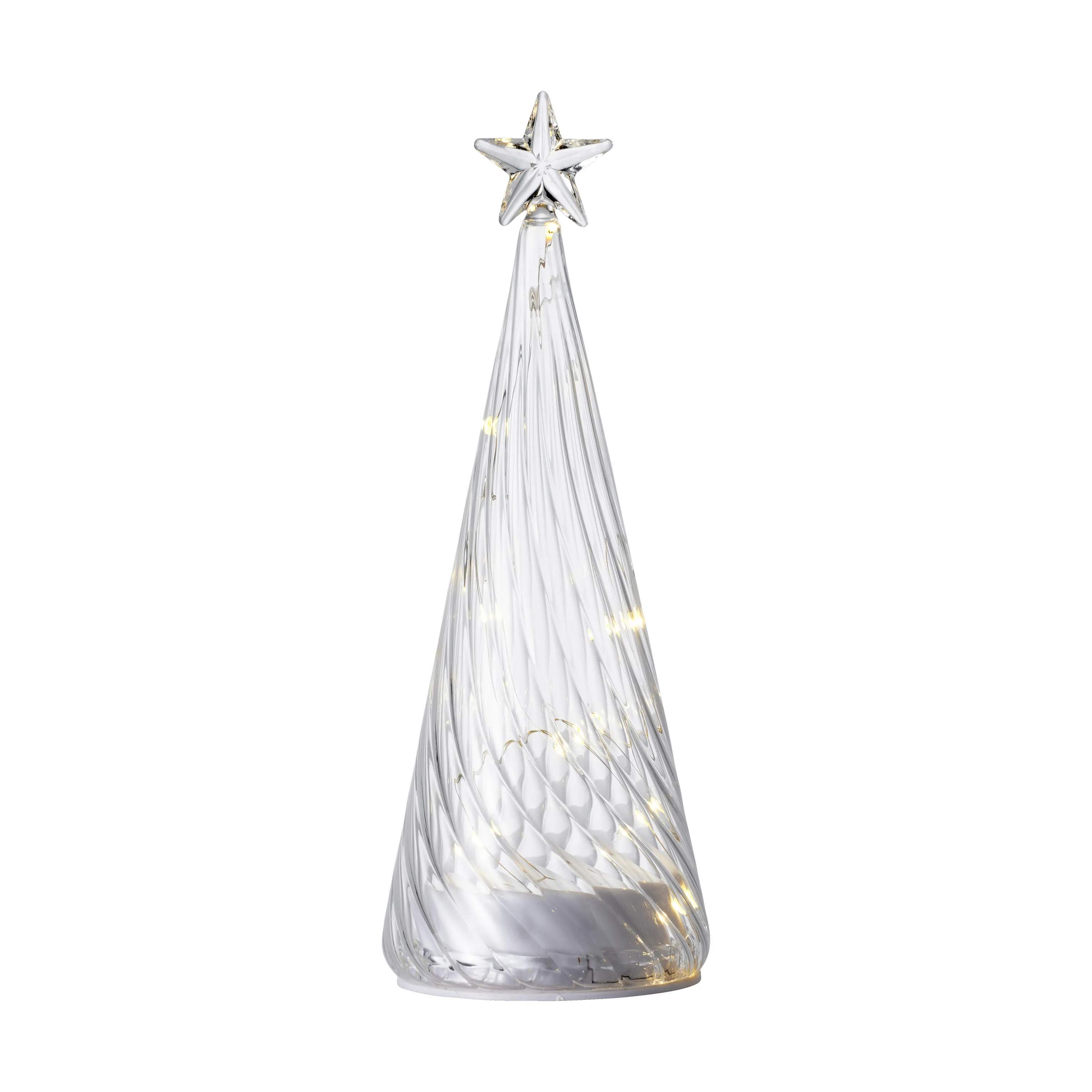 Sirius Lysdekoration Wave Glastræ i 23 cm, 1