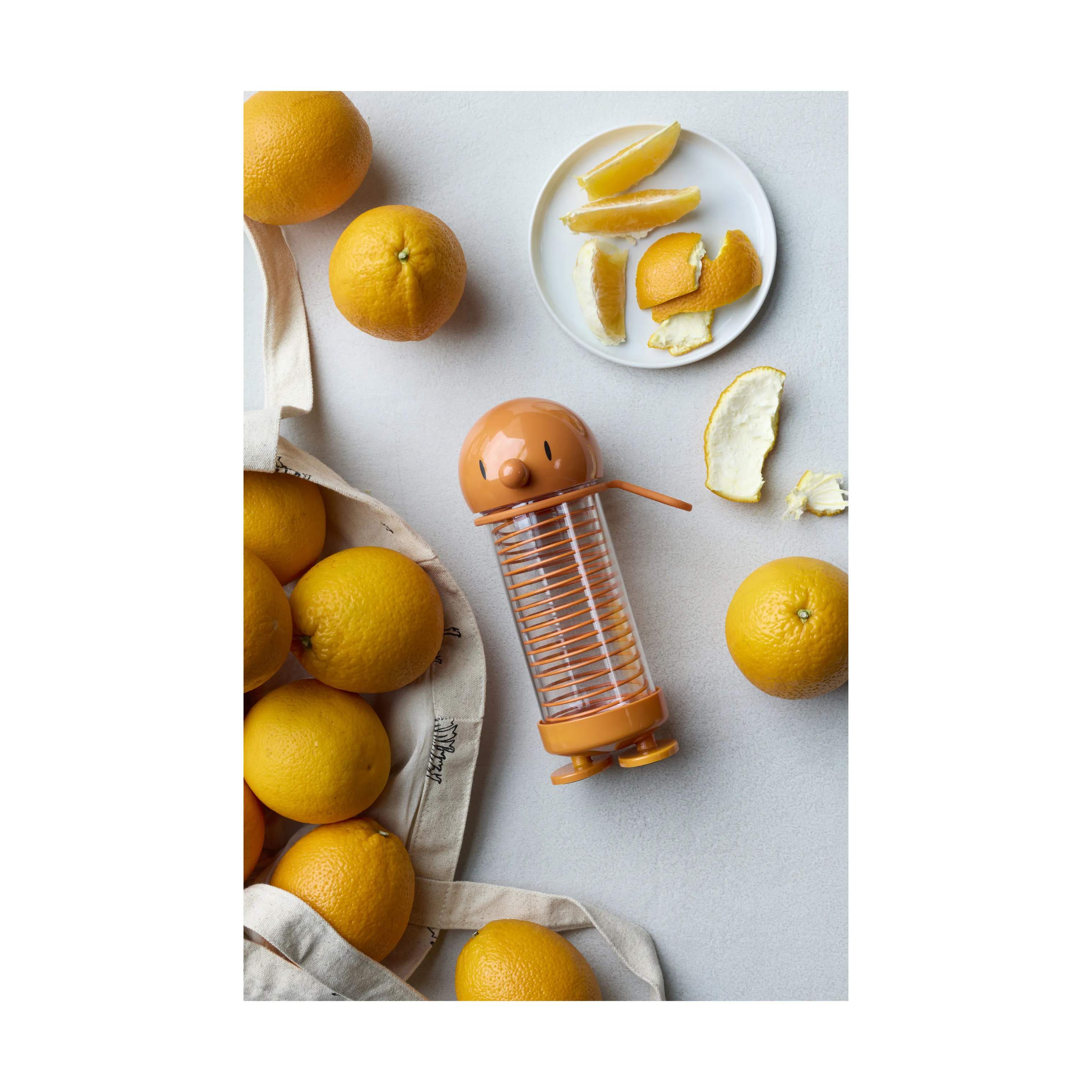 Hoptimist Drikkedunke Bumble Drikkeflaske i Orange, 4
