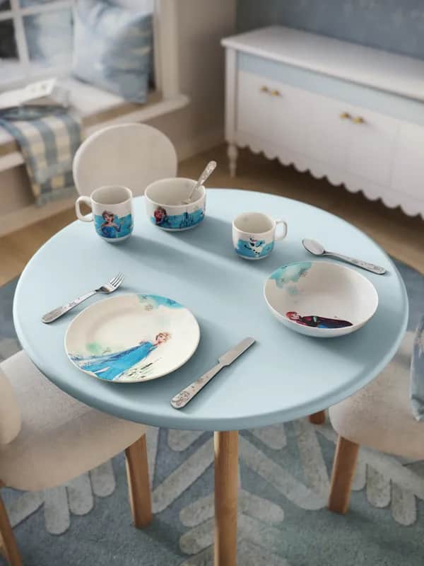 Villeroy & Boch Børnetallerkener Disney Frozen Børnespisesæt - 3 dele i 3 stk., 3
