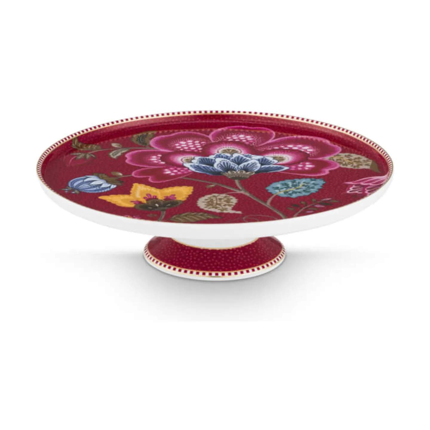 PIP Studio Lagkagefade Blooming Tales Kageopsats i Rød, 21,5 cm, 1