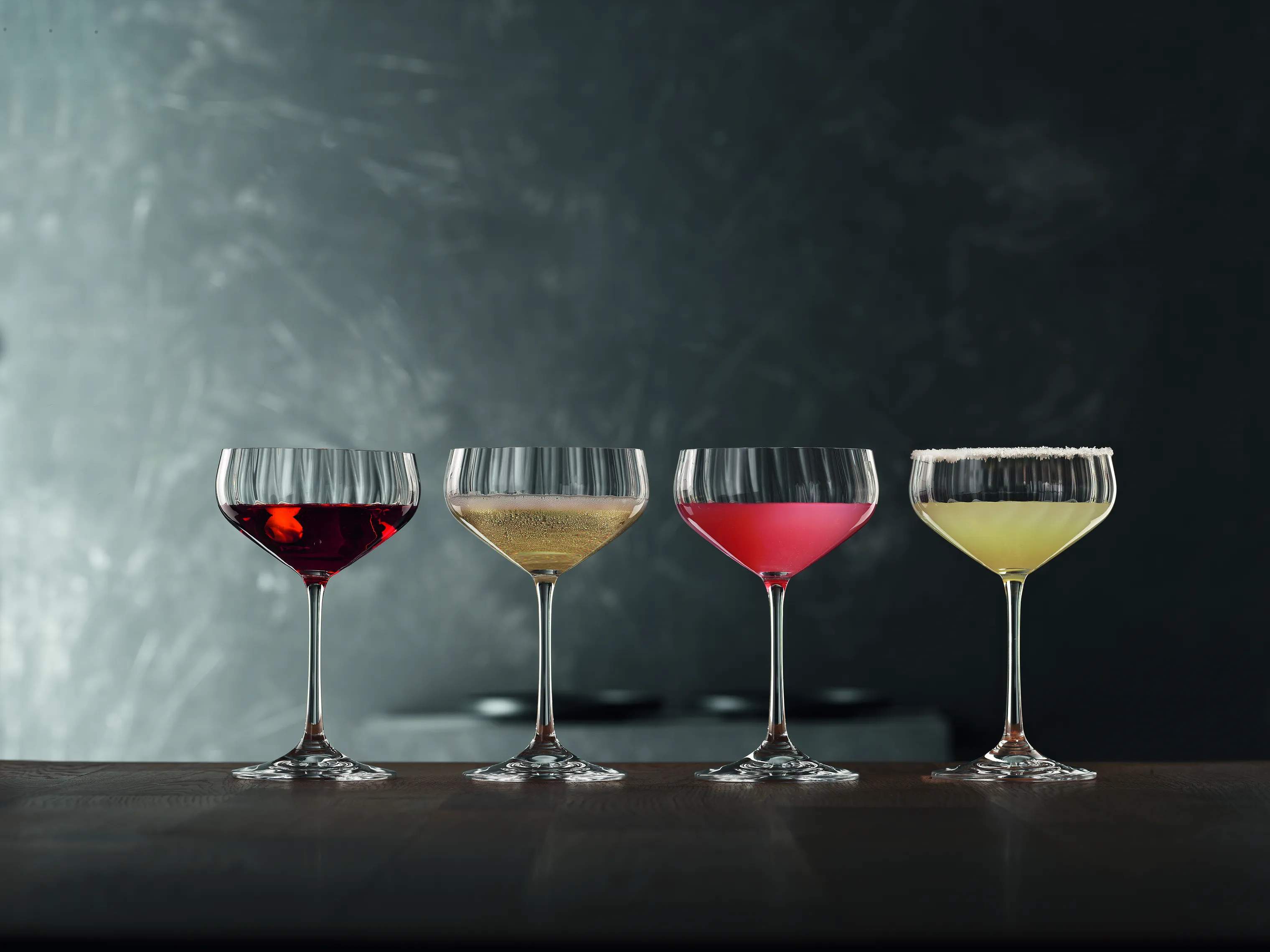 Spiegelau Champagneglas Lifestyle Coupette Glas - 4 stk. i Klar, 3