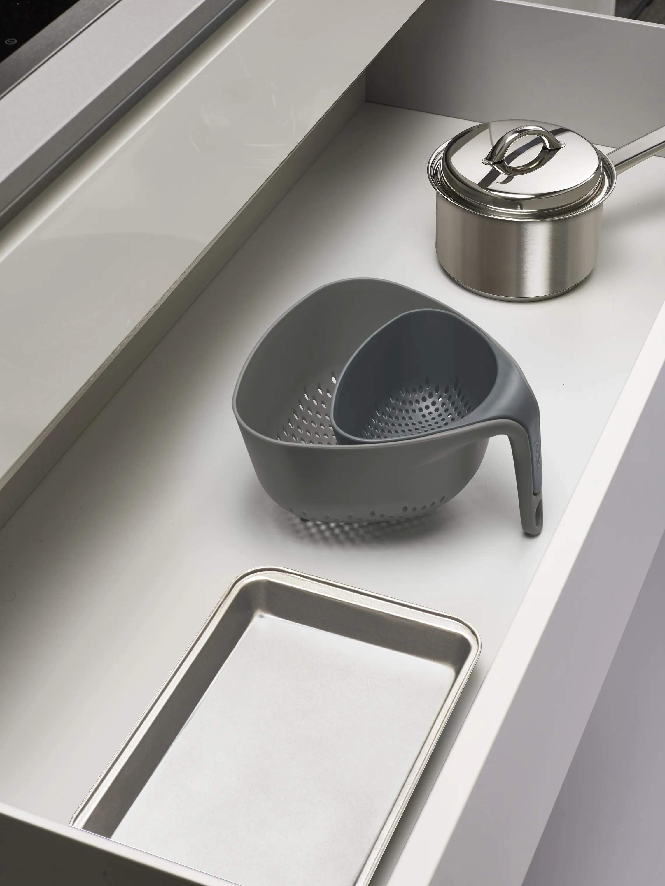 Joseph Joseph Dørslag Nest Dørslag - 2 stk. i JJ Slate/JJ Dark Slate, 4