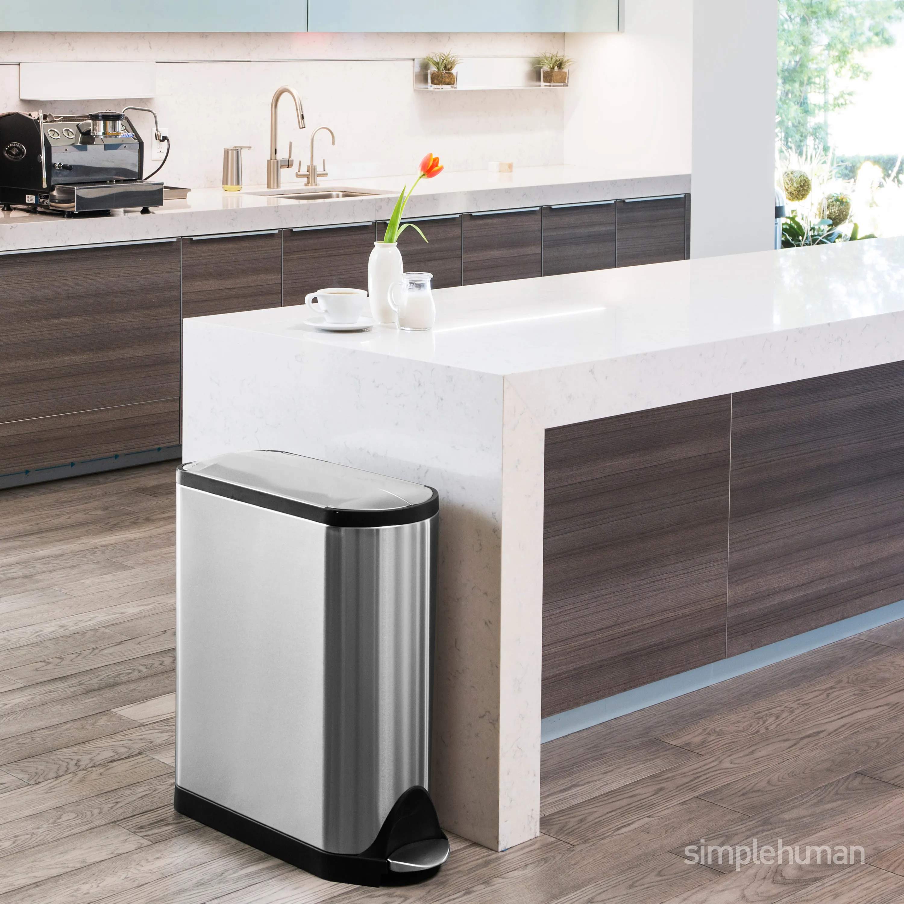 Simplehuman Pedalspande Butterfly Pedalspand i 45 L, 2