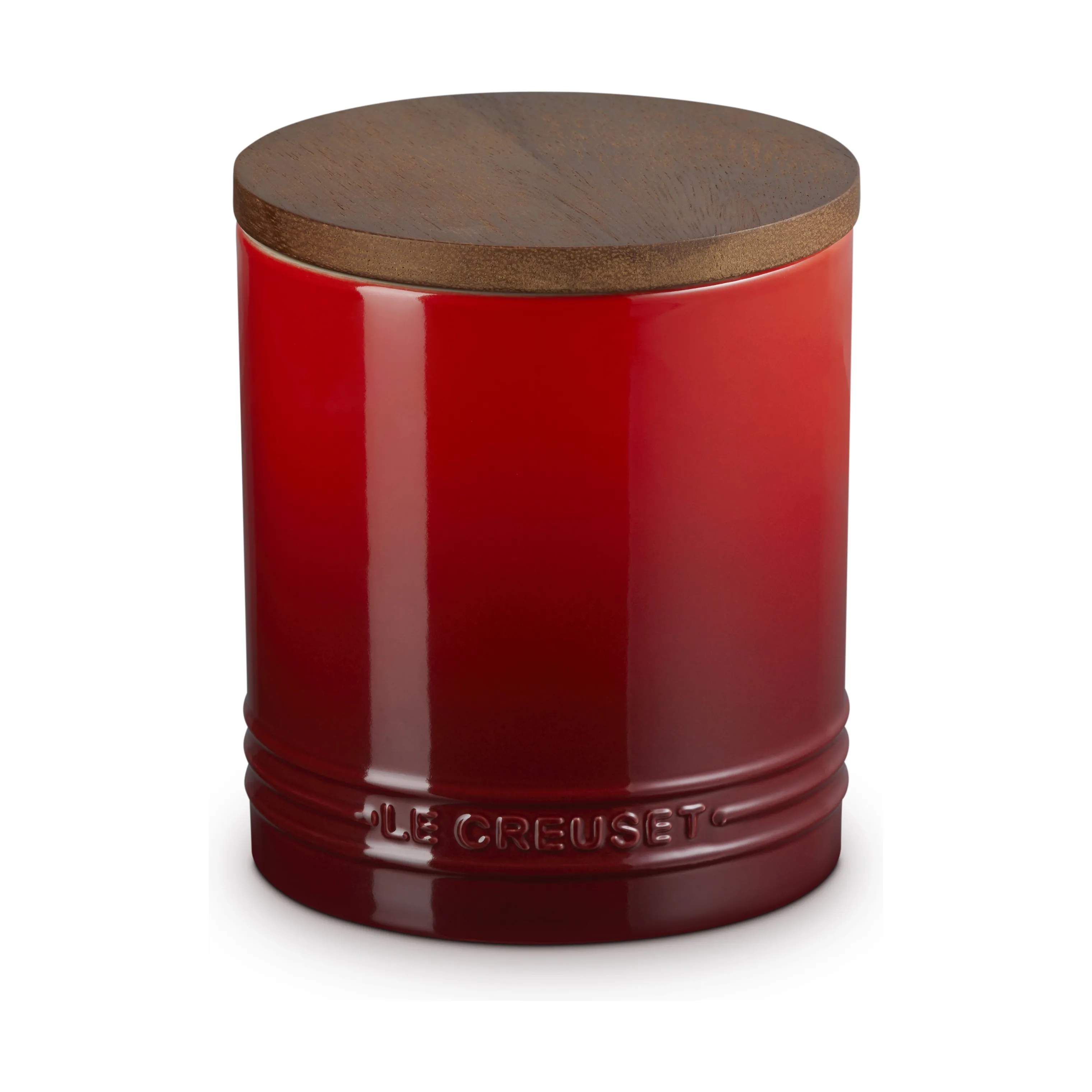 Le Creuset Opbevaringskrukker Signature Opbevaringskrukke m. Låg i Cerise, 1.1 L, 3