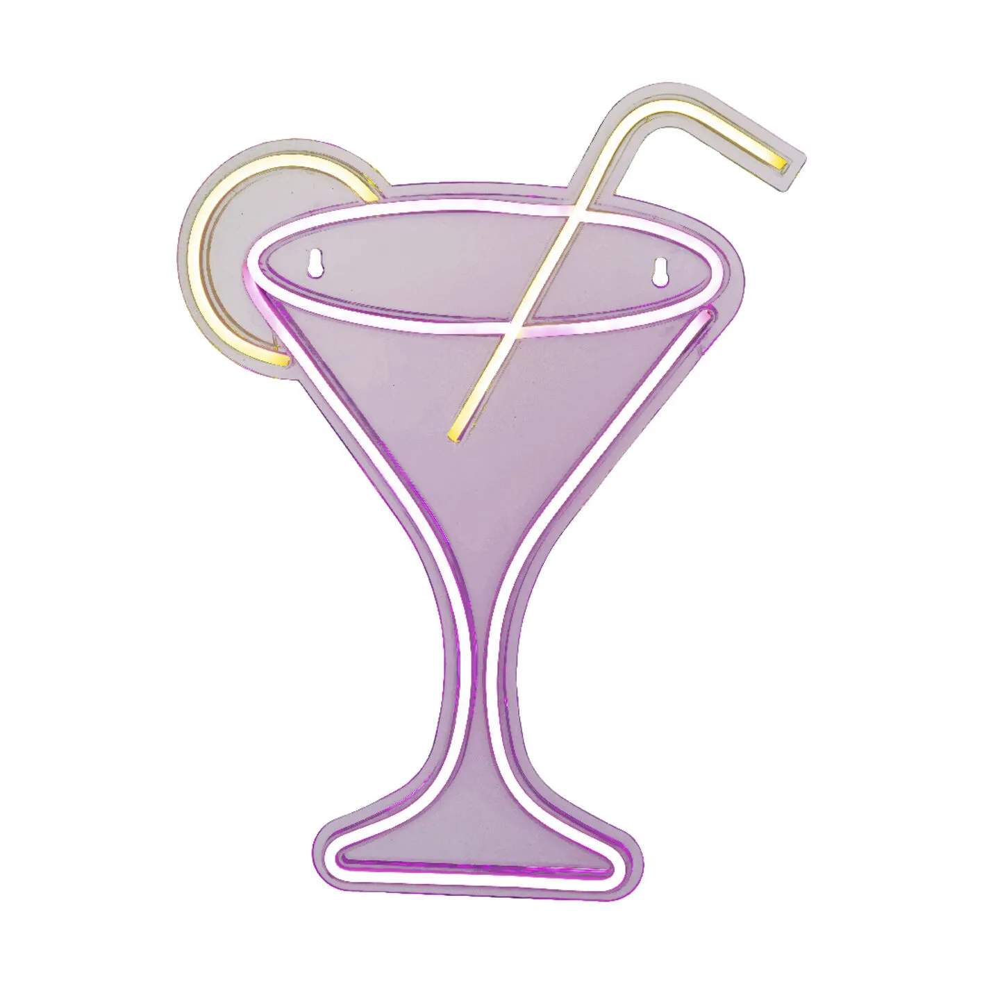 CASA Living LED-lamper LED Neon skilt i Multi, 43 cm, 1