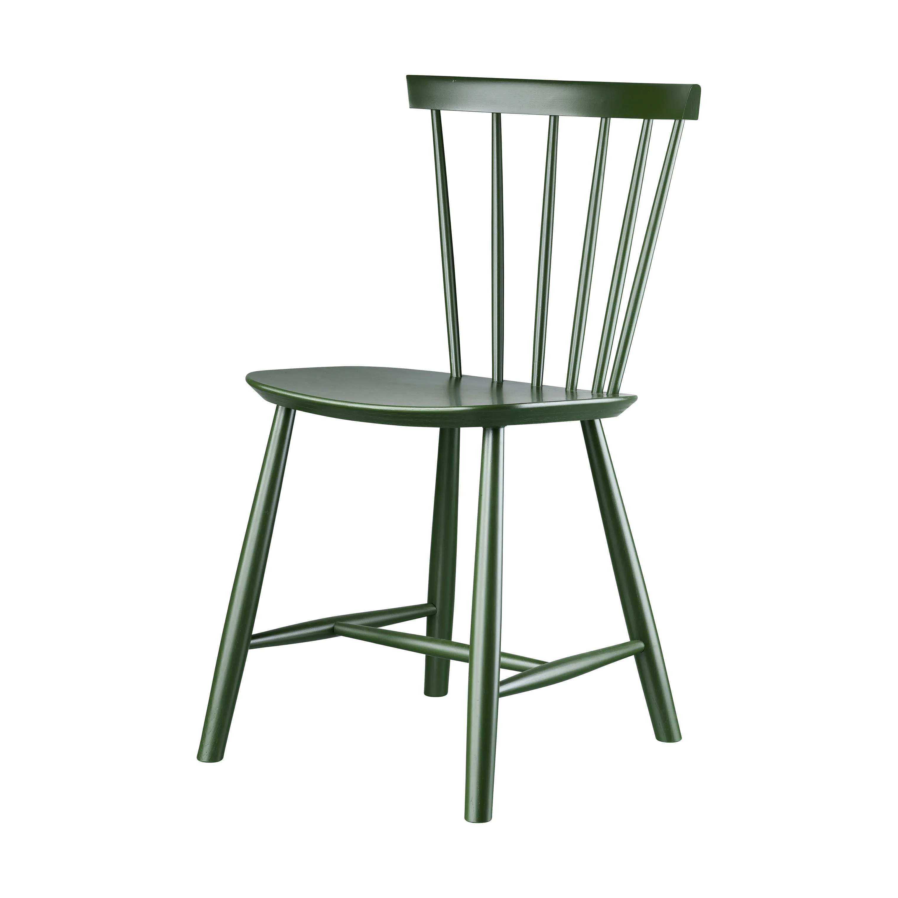 J46 Spisebordsstol, bottle green (pantone 553c), large
