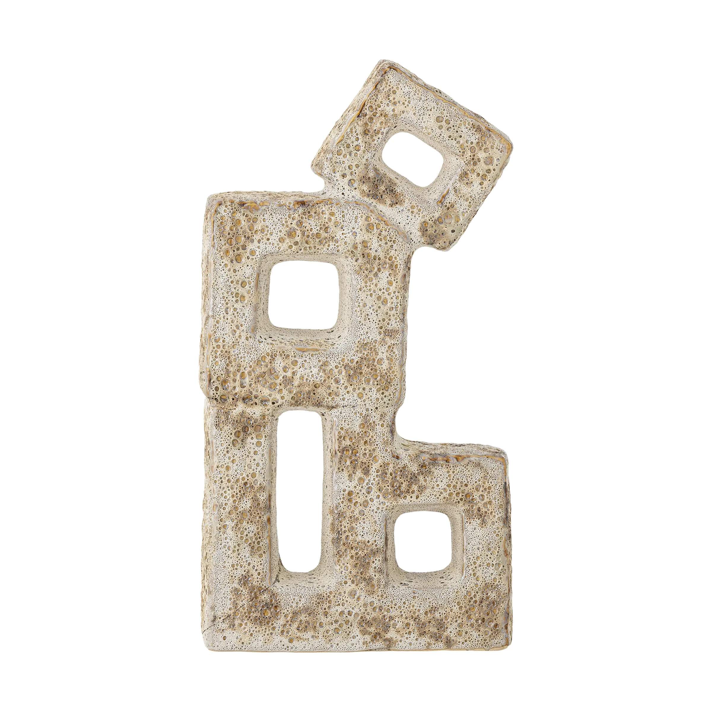 Bloomingville Øvrigt interiør Figur - Caine i Hvid, 1