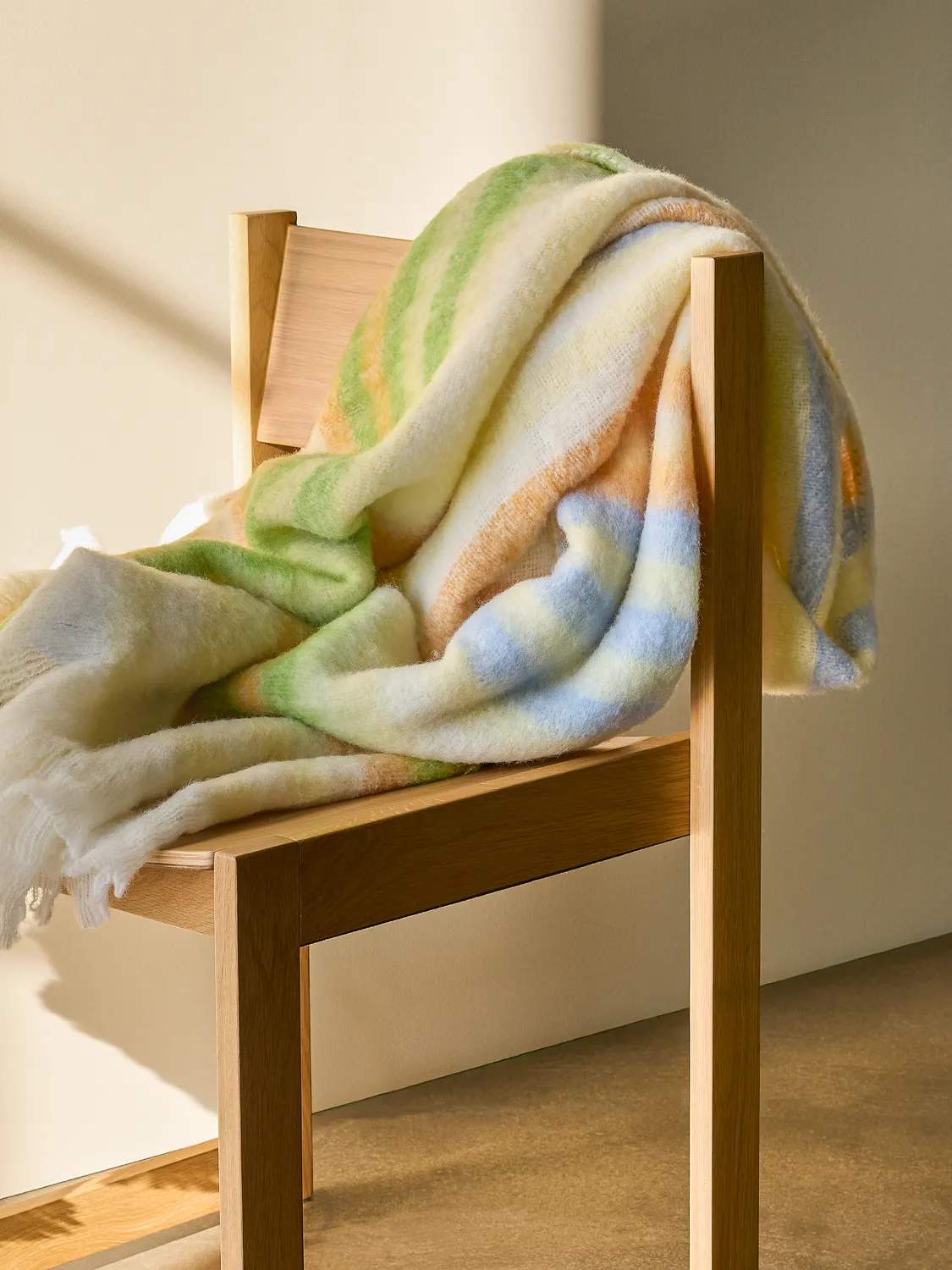 Hübsch Plaider Loom Plaid i Grøn, 3