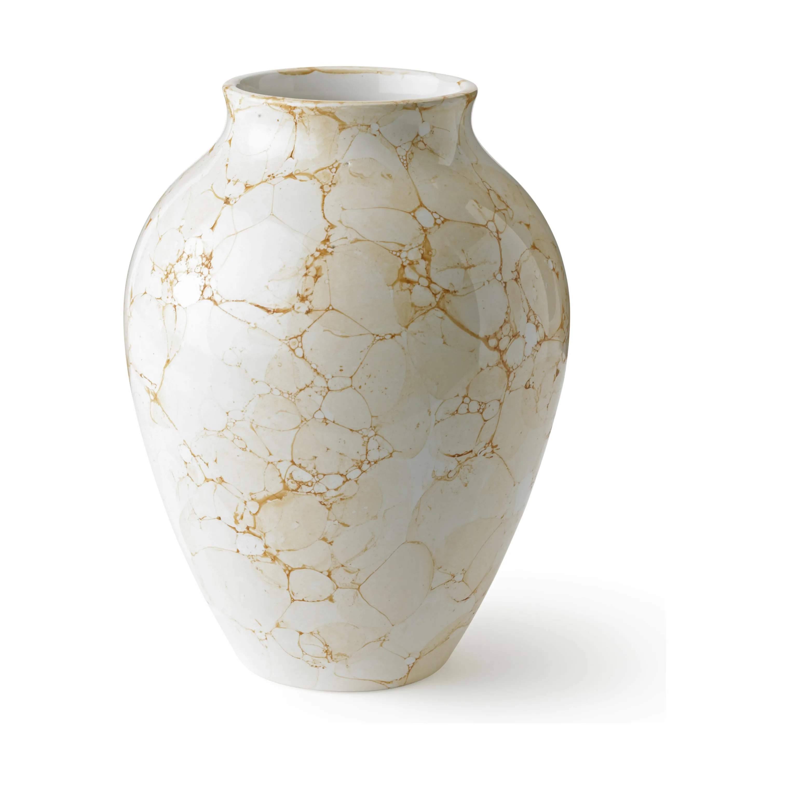 Natura Vase, kalkbrun, large