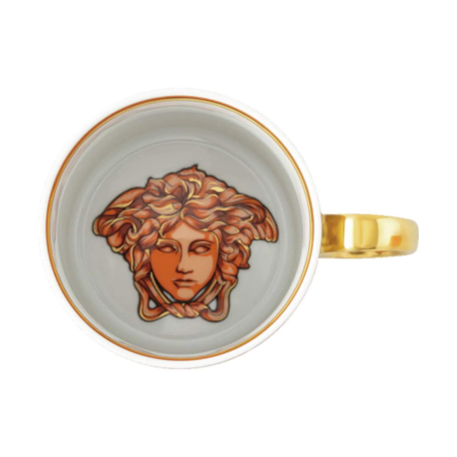 Versace Krus og kopper med hank Orange Coin Krus i Orange, 5