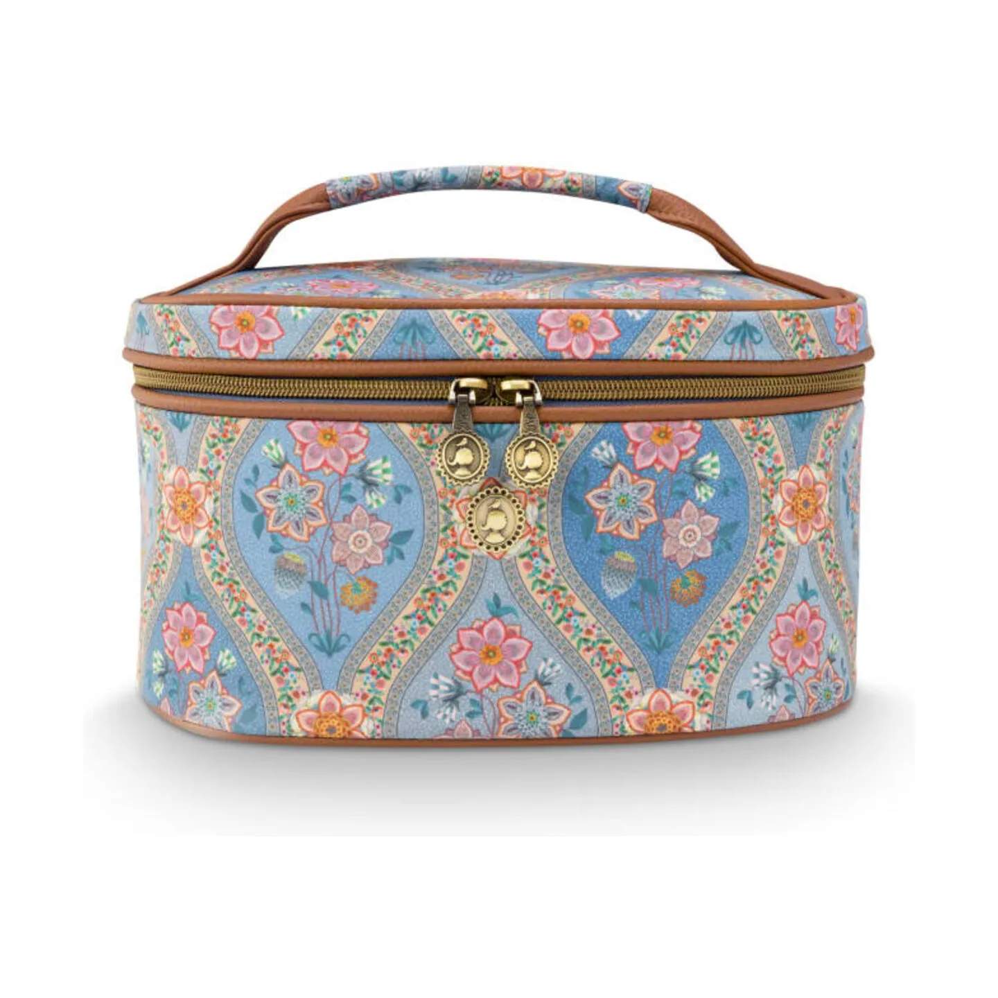 PIP Studio Øvrigt interiør Cleo Kosmetiktaske i Pink/orange/Blå, 1