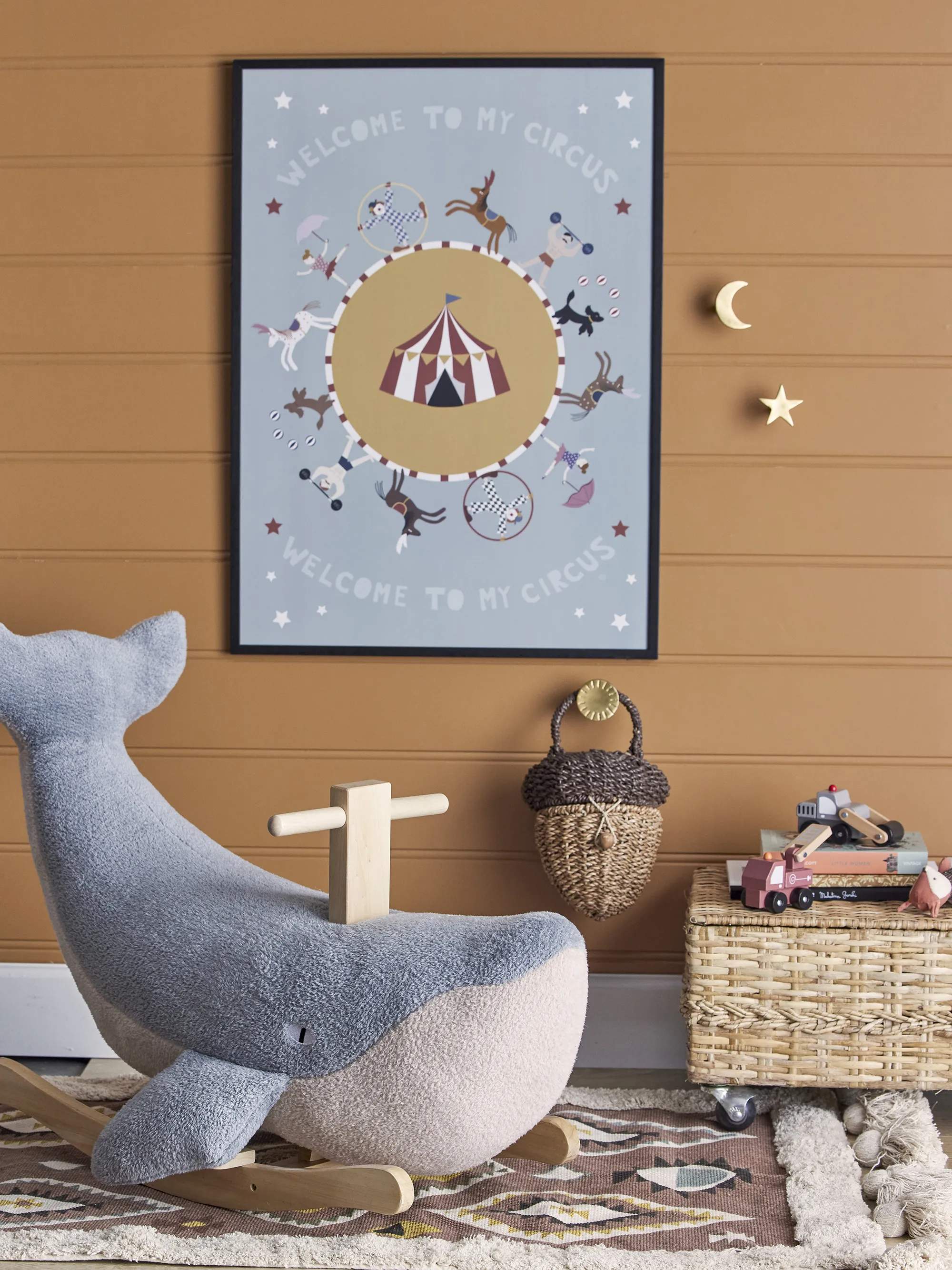 Bloomingville Plakater Maximo Illustration i sort, 2