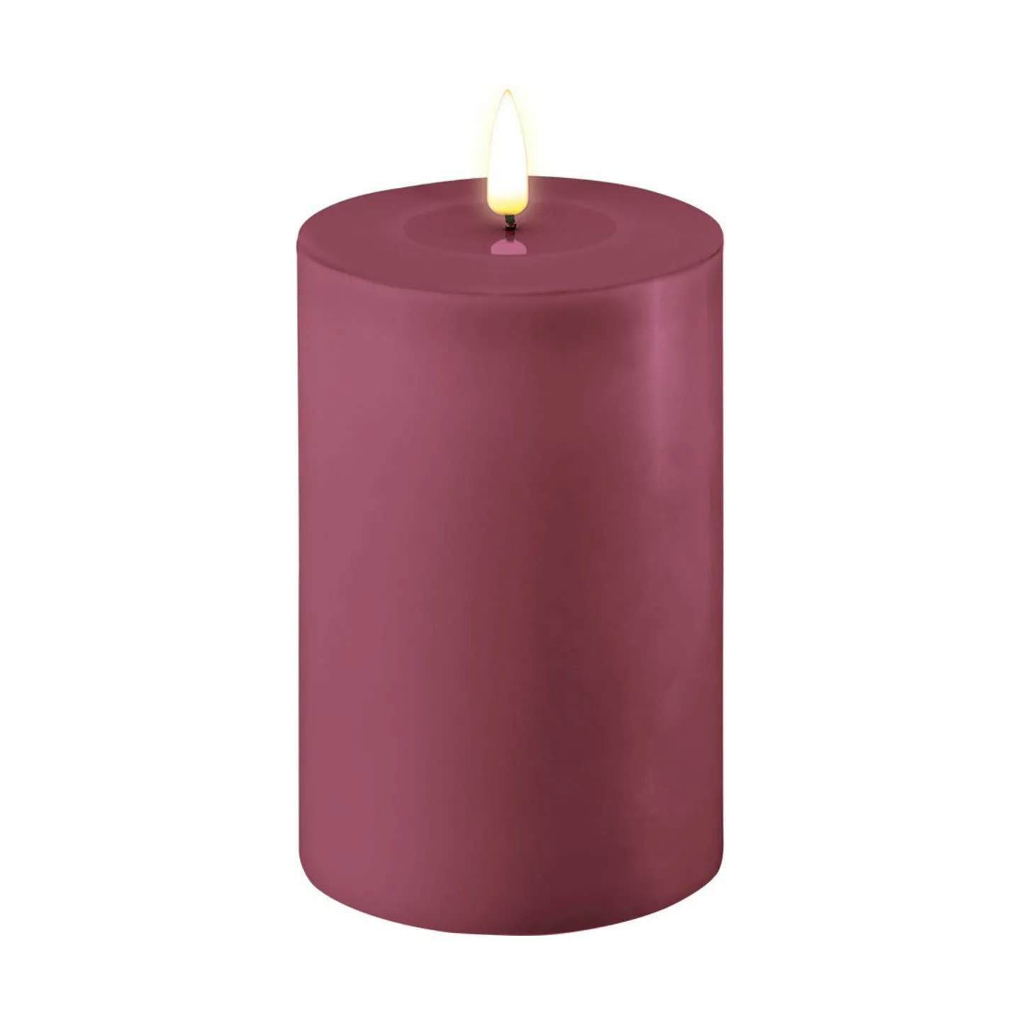Bougie LED Réaliste Sans Flamme - Fonctionne Sur Piles - Effet Cire Fluide - Autonomie 400h - Télécommande Optionnelle - 6