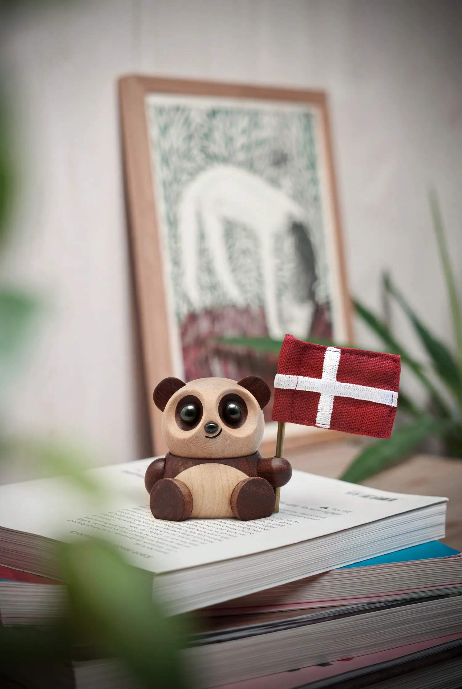 FableWood Dyrefigurer Panda - Mei Mei i Natur, 2