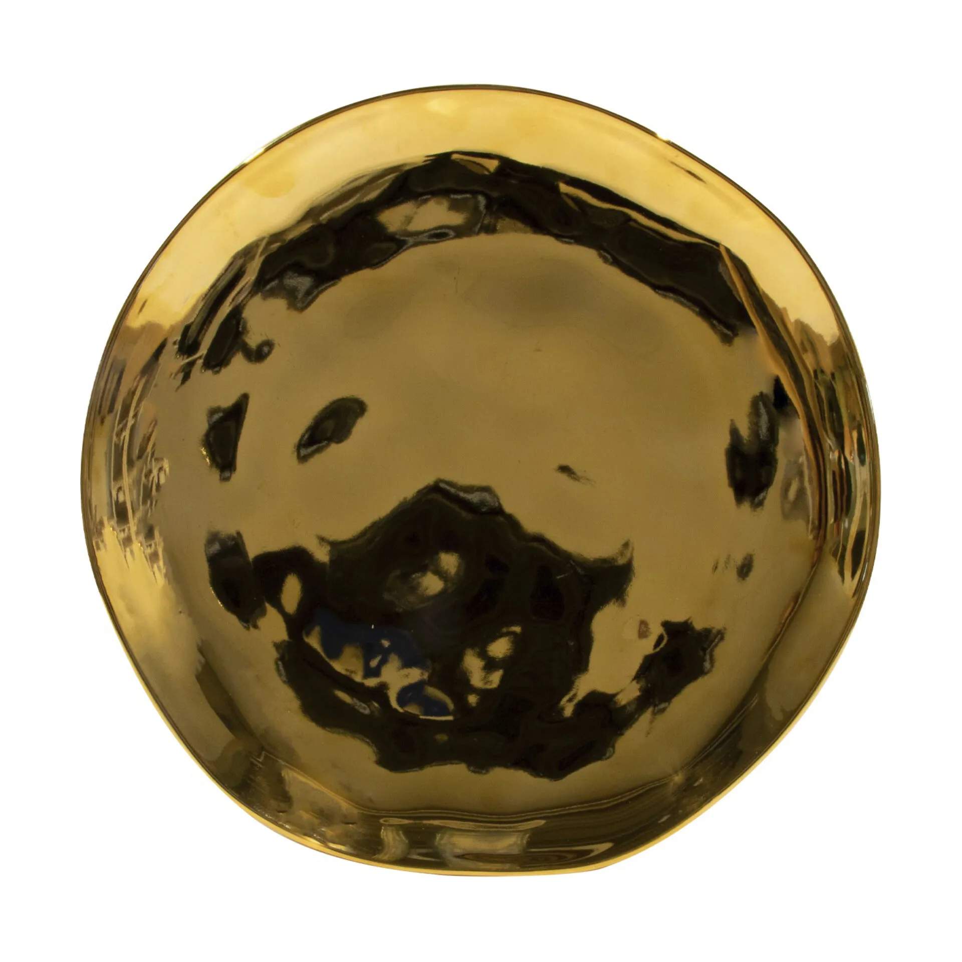 Good Morning Tallerken, gold, large