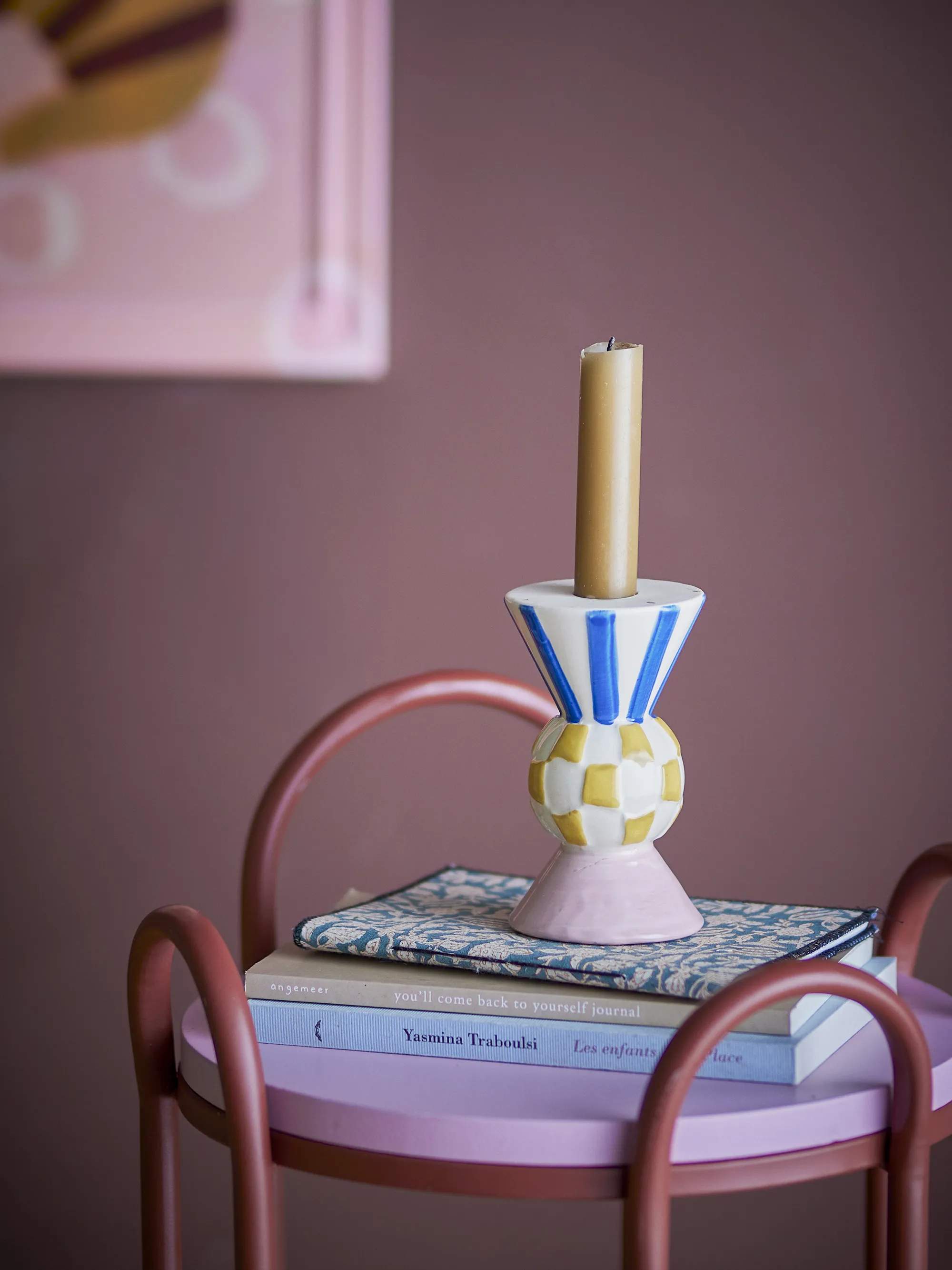 Bloomingville Kronelysestage Lysestage - Bob i Rose, 2