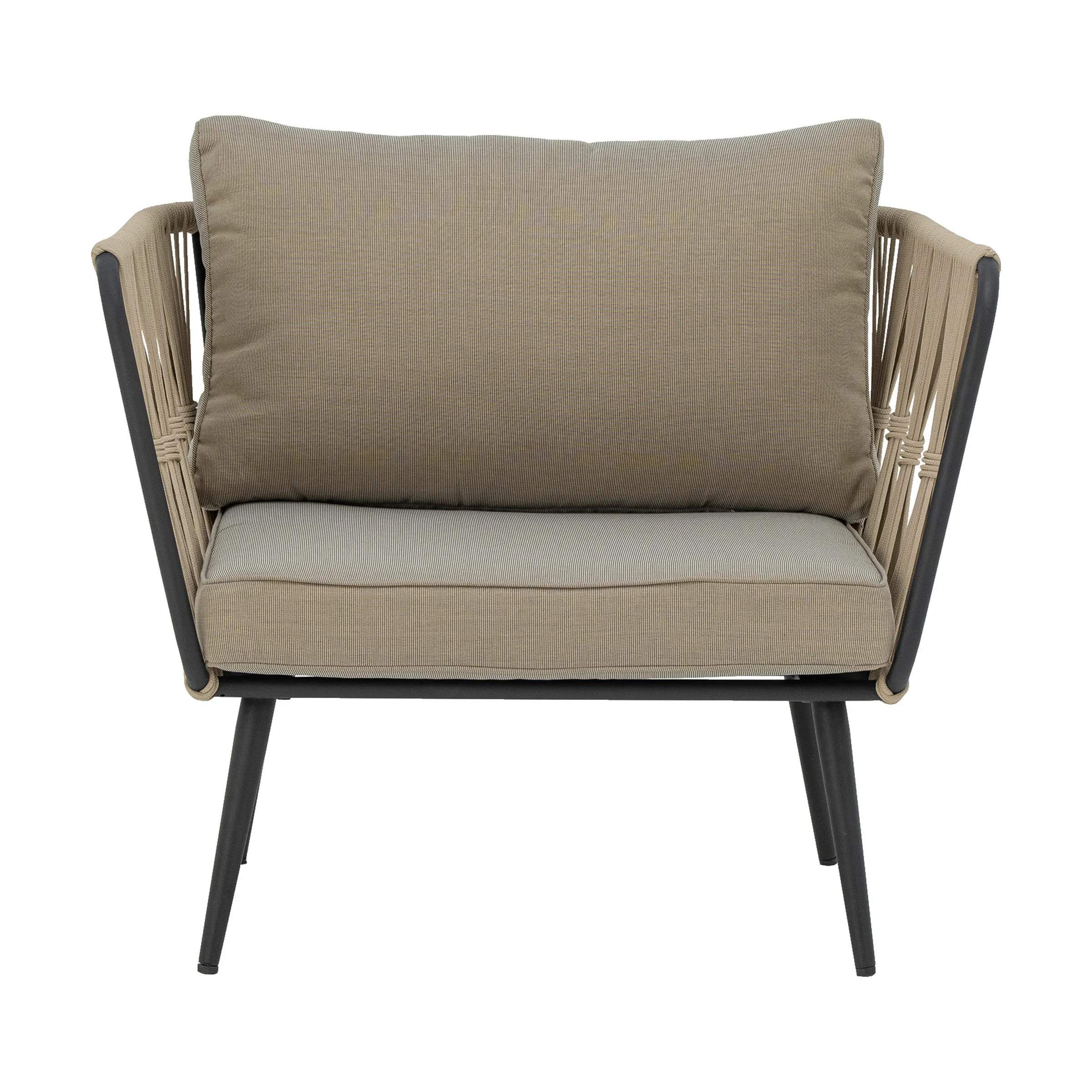 Pavone Loungestol - 2 stk., brun, large