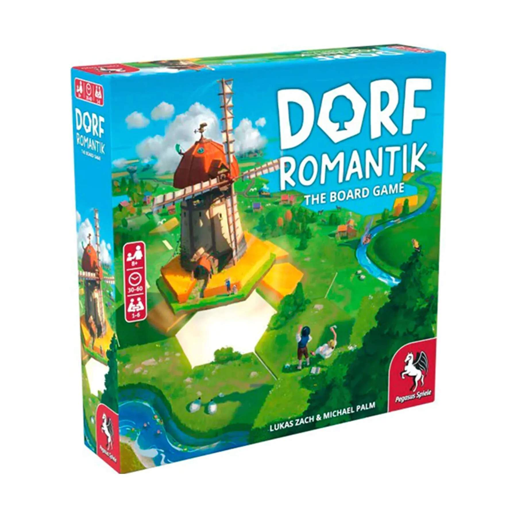 Spilbræt Spil Brætspil - Dorfromantik i Multifarvet, 1