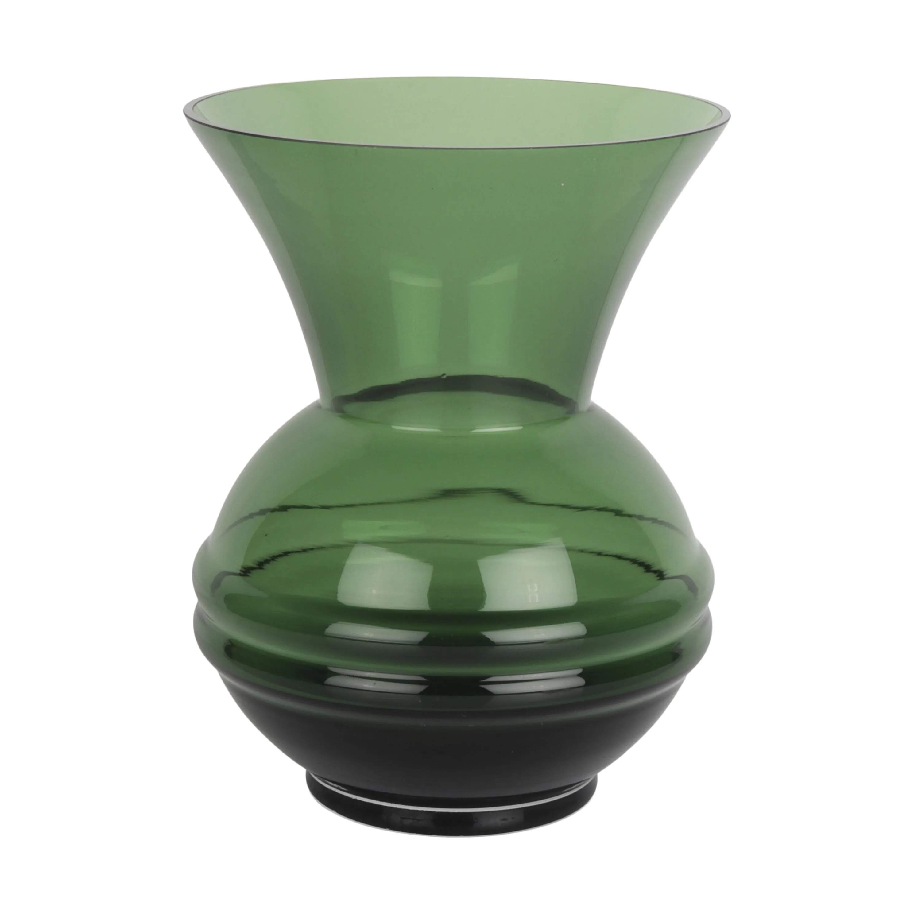 Vase, mørkegrøn, large