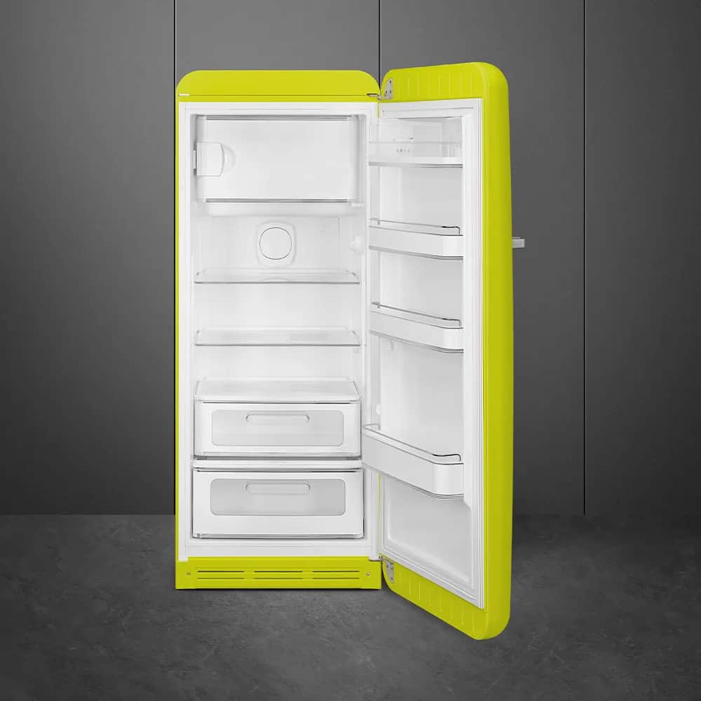 Smeg Køleskabe 50's Style Kølefryseskab i Lime, 2