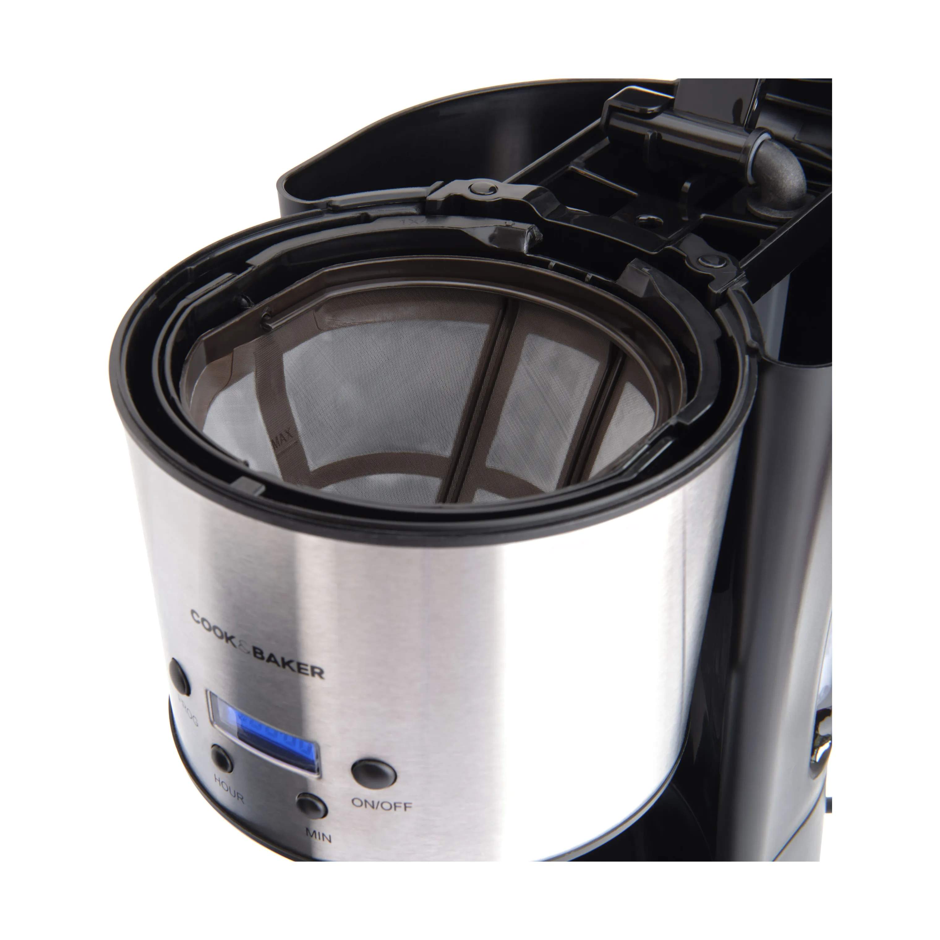 Cook & Baker Kaffemaskiner Kaffemaskine i stål, 5