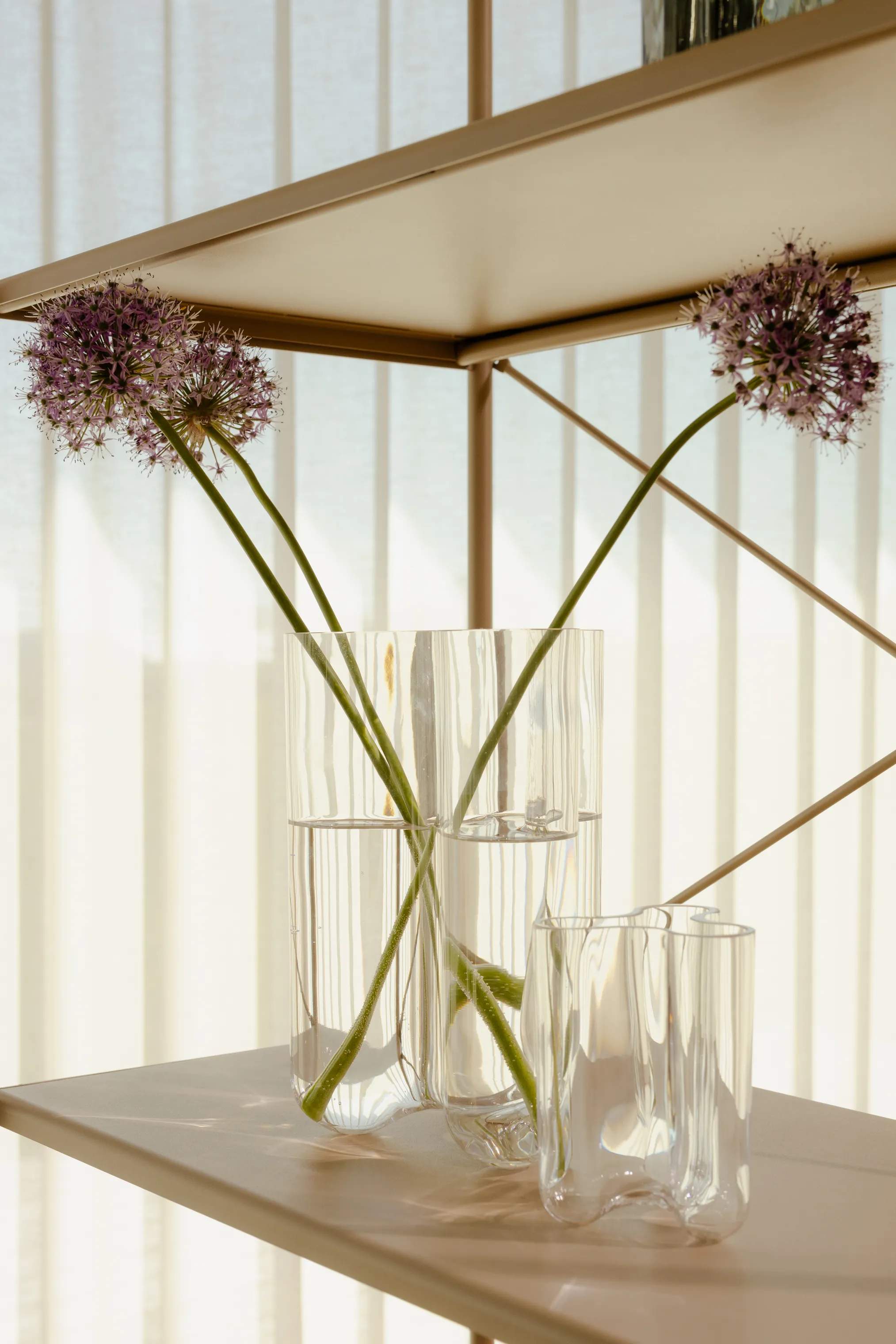 Novoform Vaser Vase - Clover i Clear, 24 cm, 3