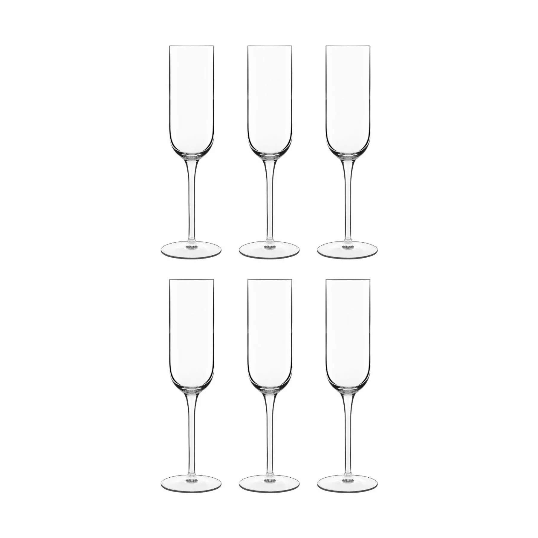 Vinalia Prosecco Champagneglas - 6 stk., klar, large