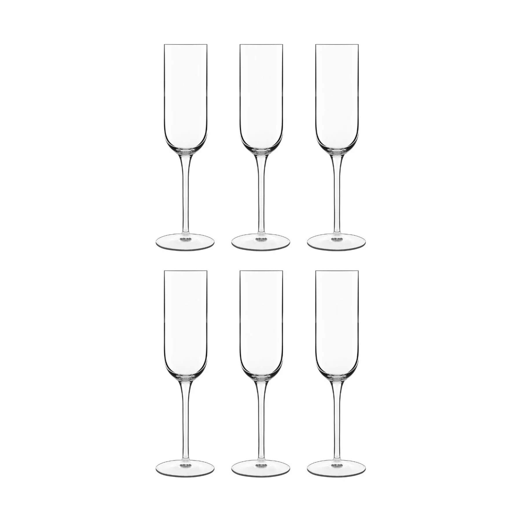 Vinalia Prosecco Champagneglas - 6 stk., klar, large