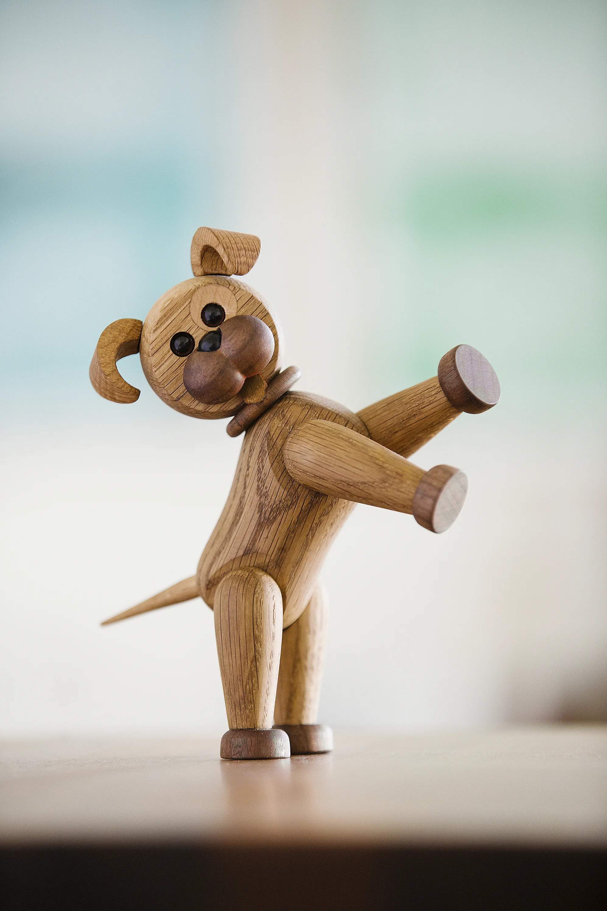 Spring Copenhagen Dyrefigurer Hund Happy i 13,5 cm, 3