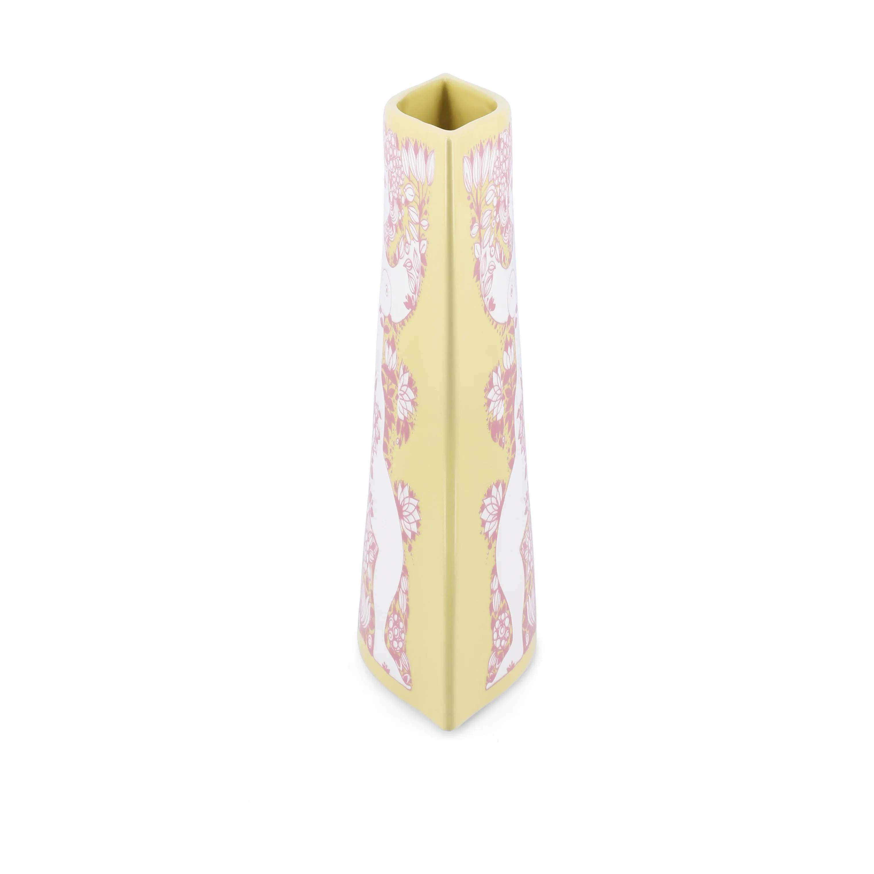 Bjørn Wiinblad Vaser Nina Vase i Gul/Pink, 7