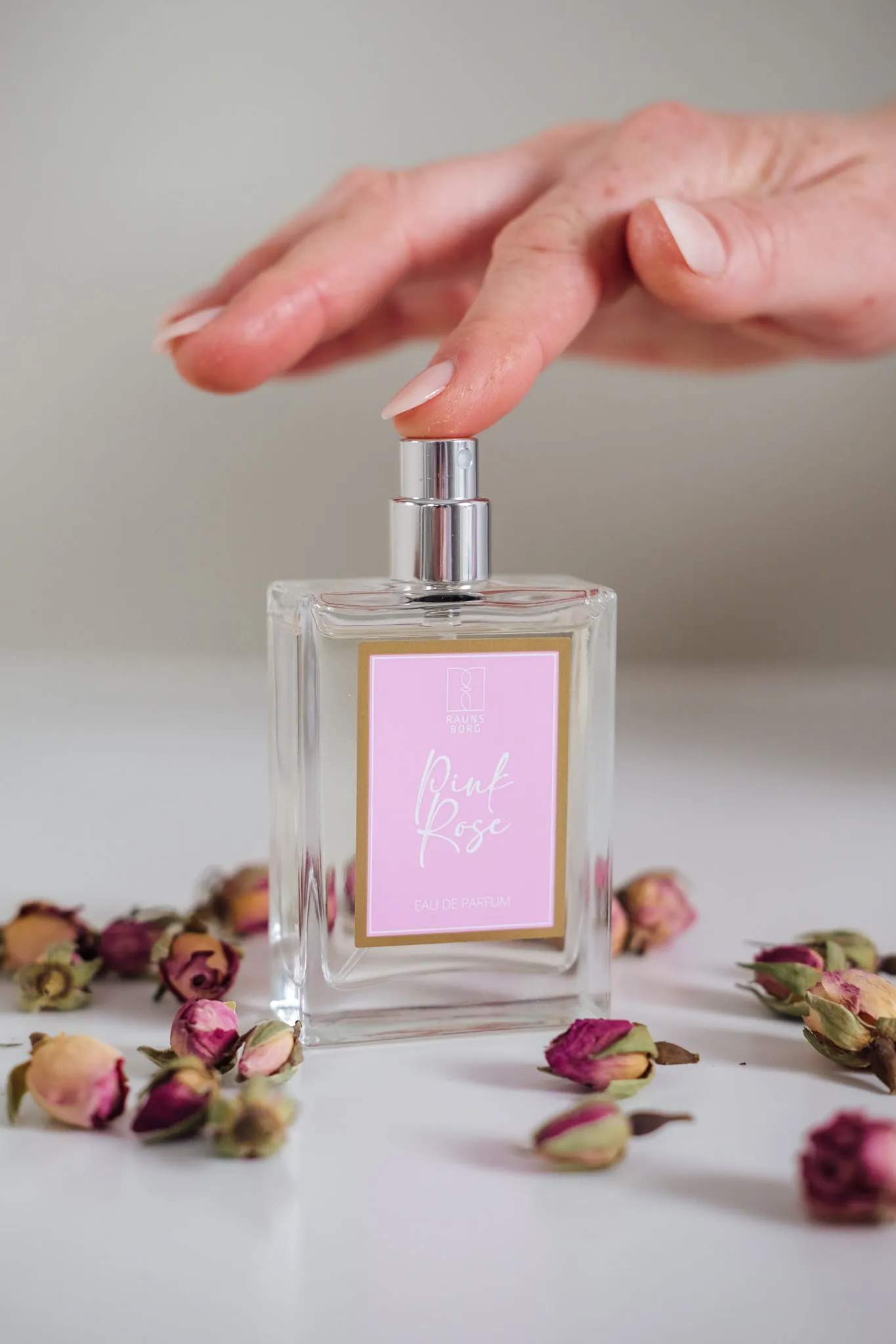 Raunsborg Gaveæsker Parfume - Pink Rose EDP i Hvid, 3