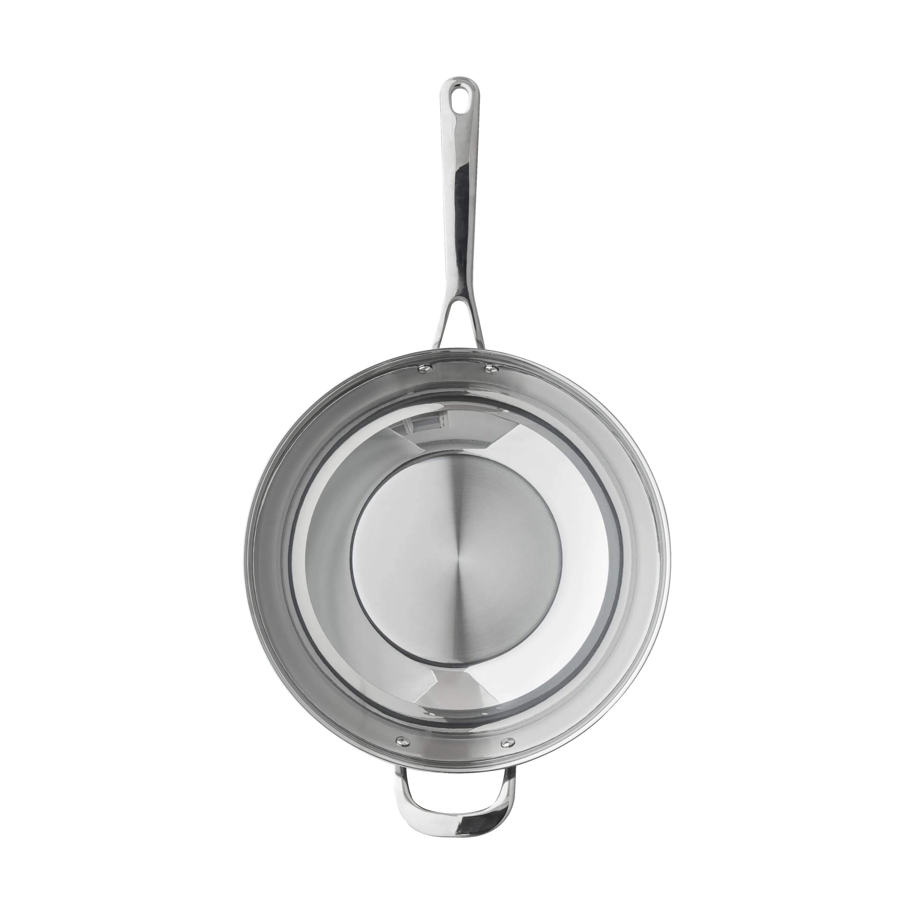 Cook & Baker Wokpander 3-ply Wok i Stål, 4