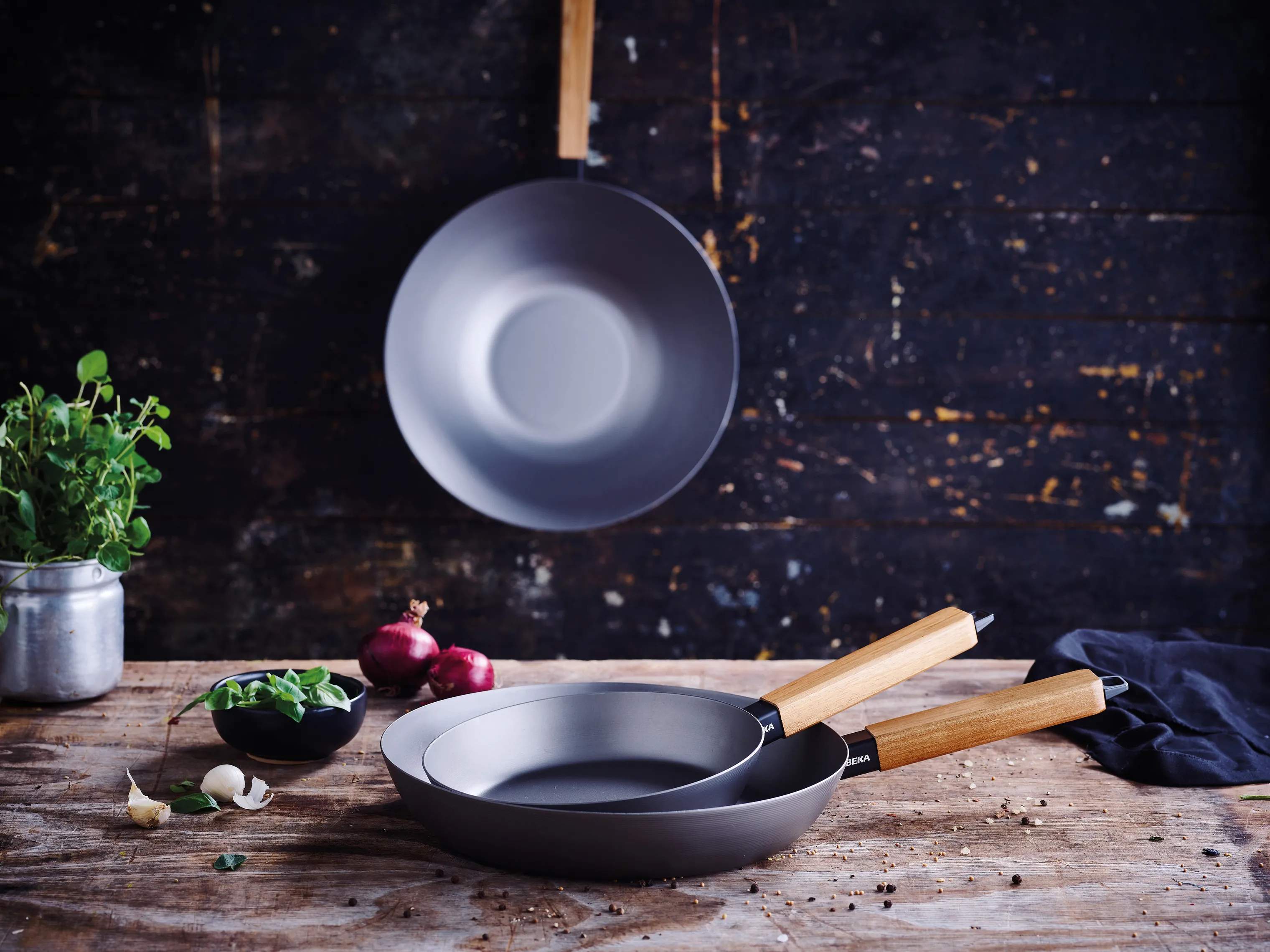 Beka Wokpander Nomad Wok i 24 cm, 2