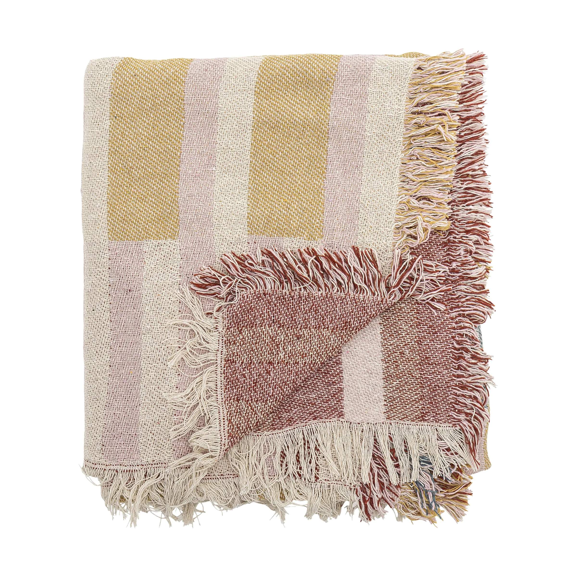 Bloomingville Plaider Lane Plaid i Brun, 1