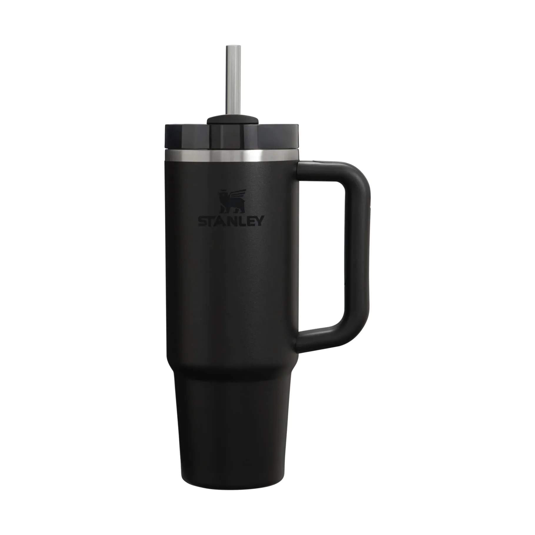 Stanley To go kopper The Quencher H2.0 Flowstate Tumbler i Sort 2.0, 0.89 L, 1