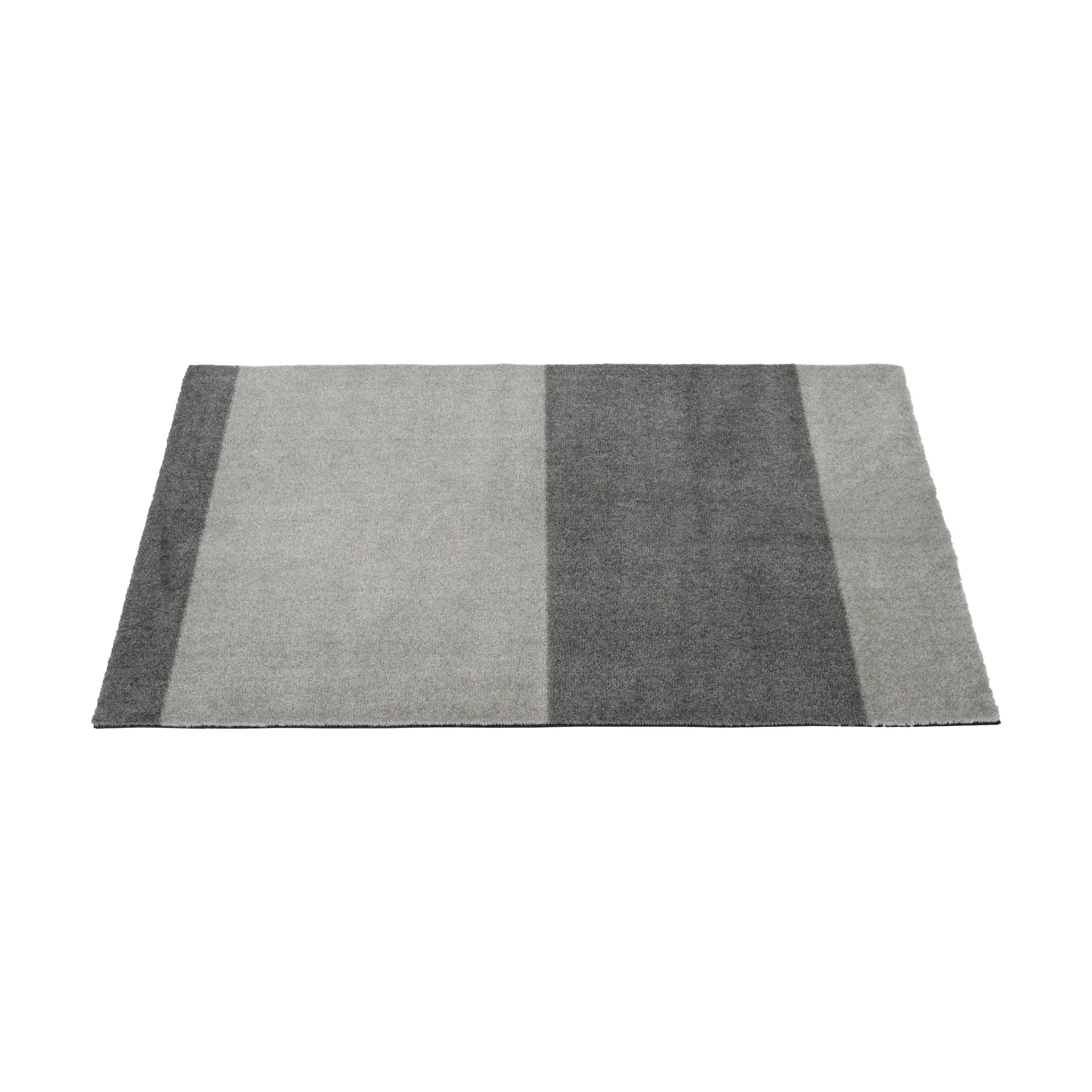 Tica Copenhagen Dørmåtter Stripes Horisontal Gulvmåtte i steelgrey, B60 x L90 cm, 6