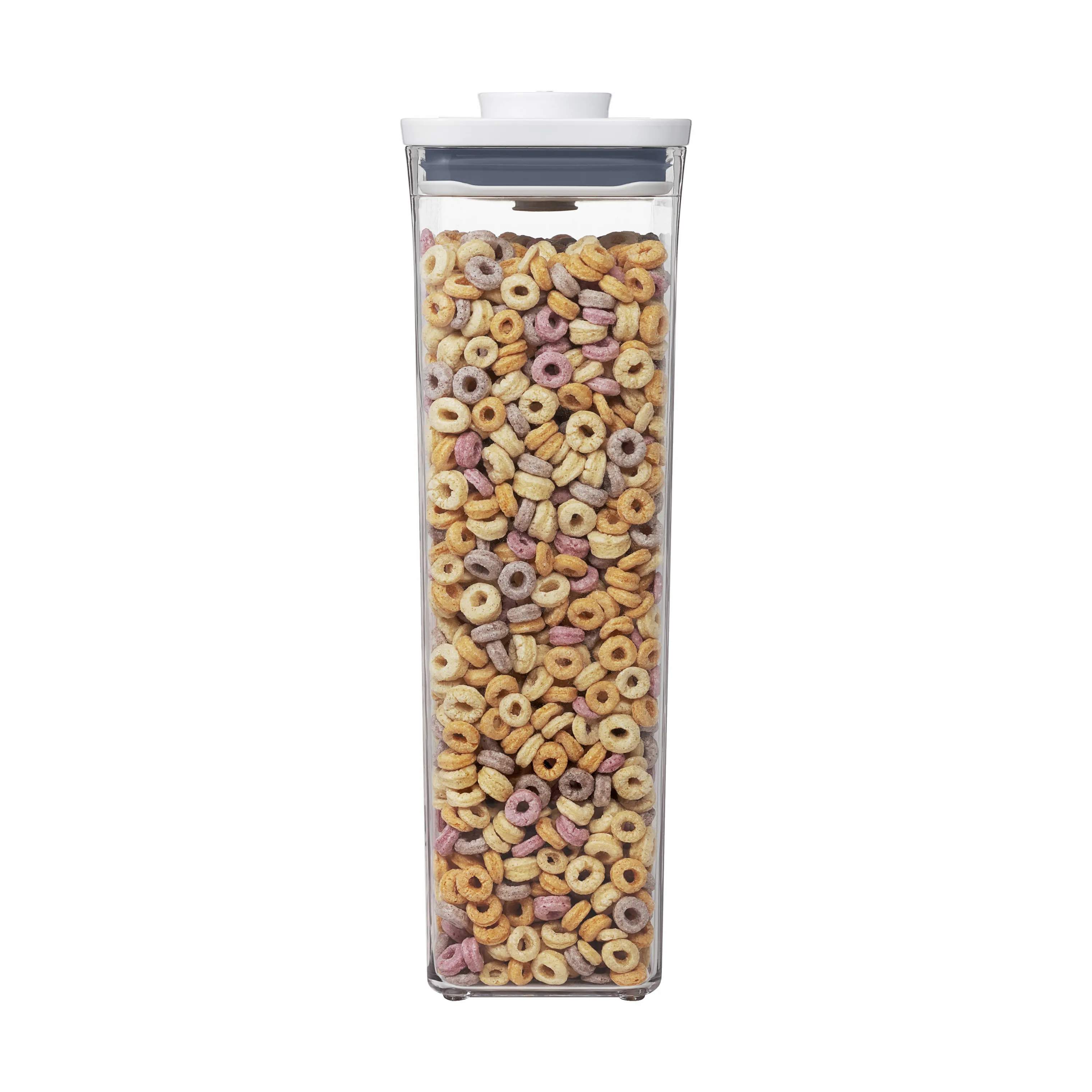 OXO Opbevaringsbokse POP Opbevaringsboks i hvid;klar;grå, H32 cm x 3.5 L, 3