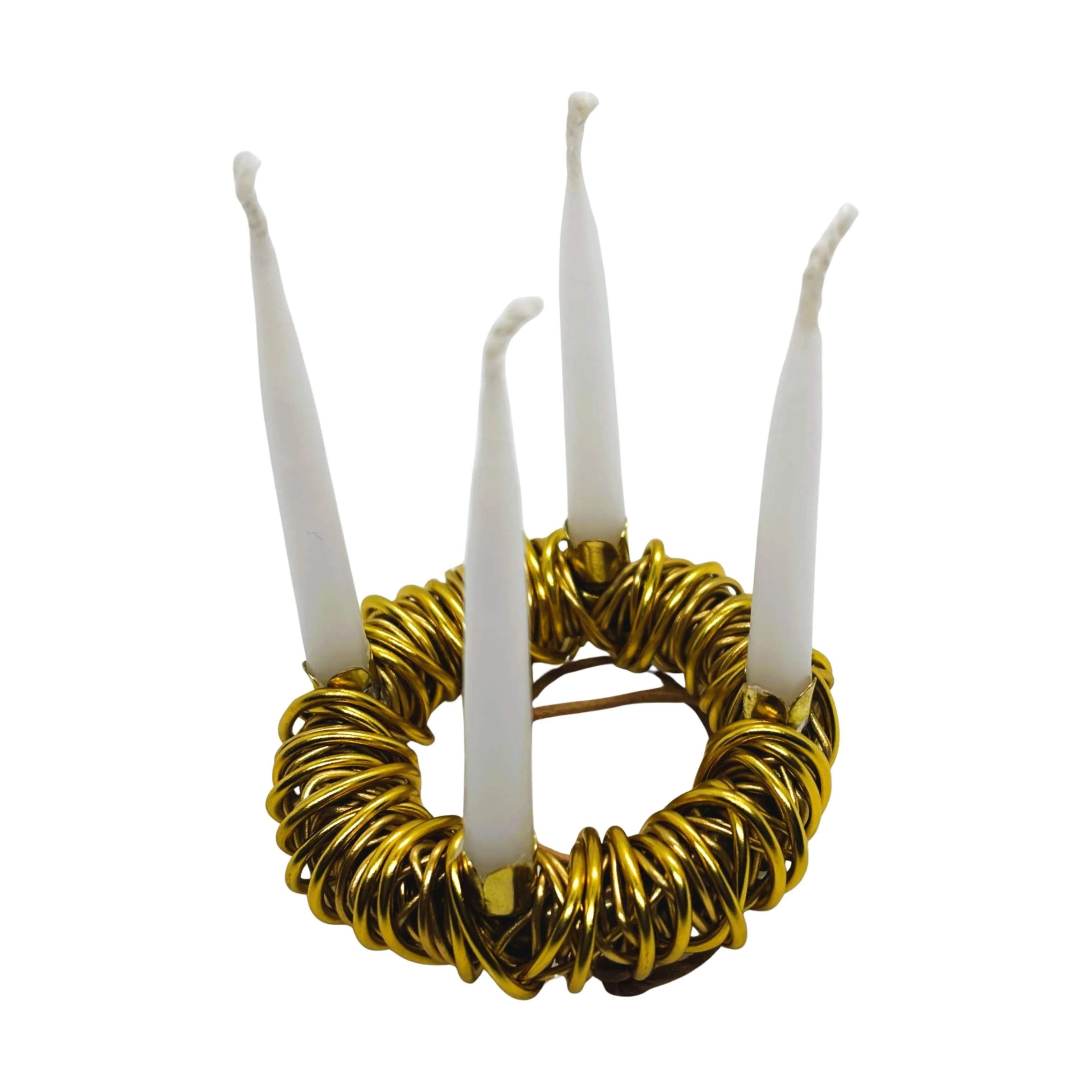 Kjær Bak Tilbehør til figurer Lucia Tilbehør til Figur - Lucia Krans i Guld, 1