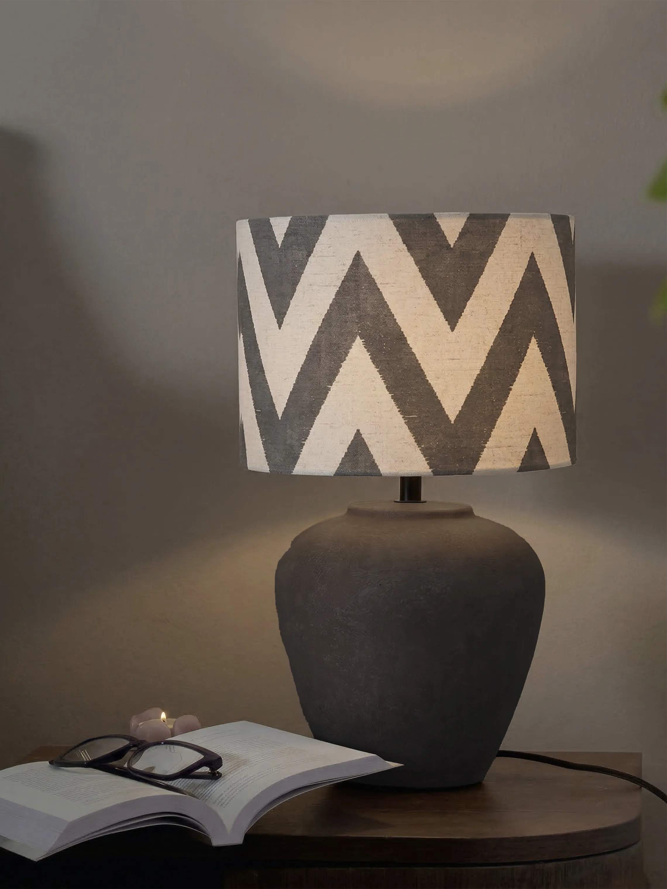PR Home Bordlamper Lilly Bordlampe i Antracit, 43 cm, 3
