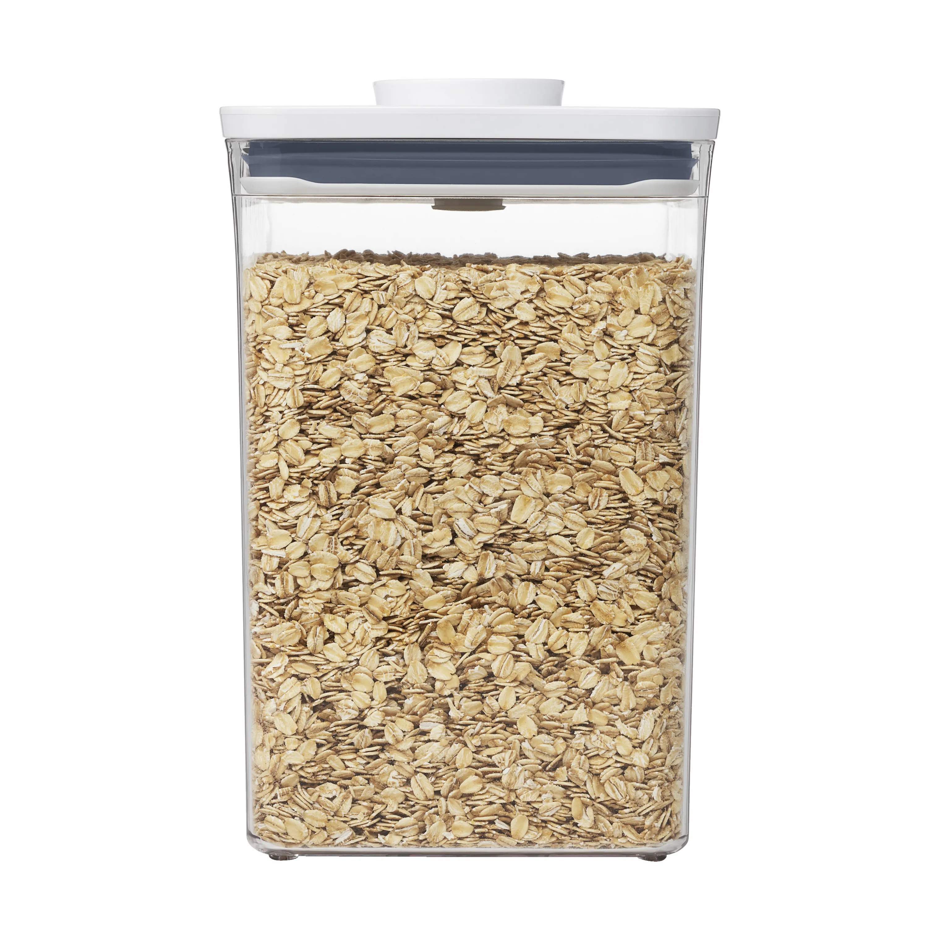 OXO Opbevaringsbokse POP Opbevaringsboks i hvid;klar;grå, H24 cm x 4.2 L, 3