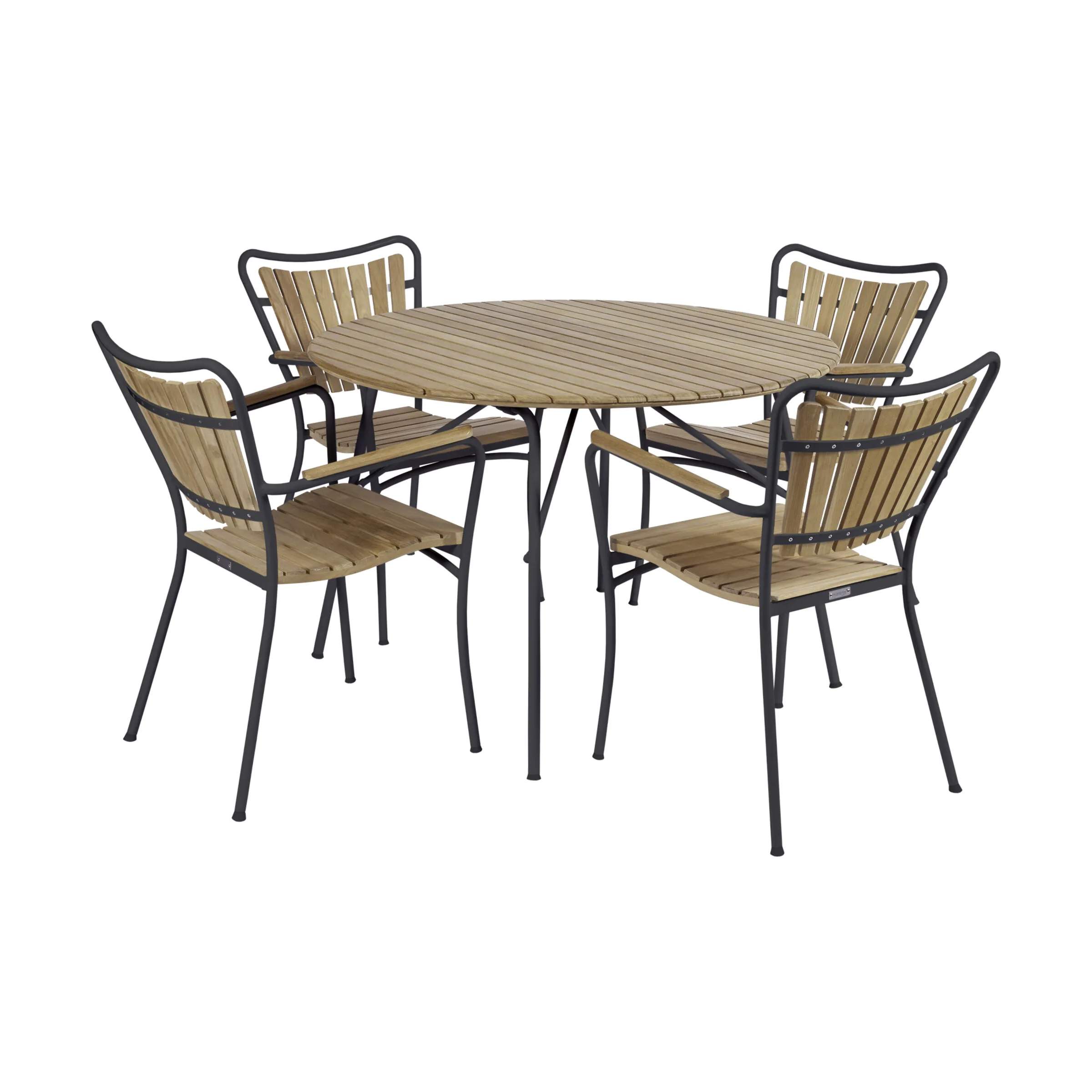 Mandalay Havemøbelsæt Magnolia Havemøbelsæt - 5 dele i antracit, 1