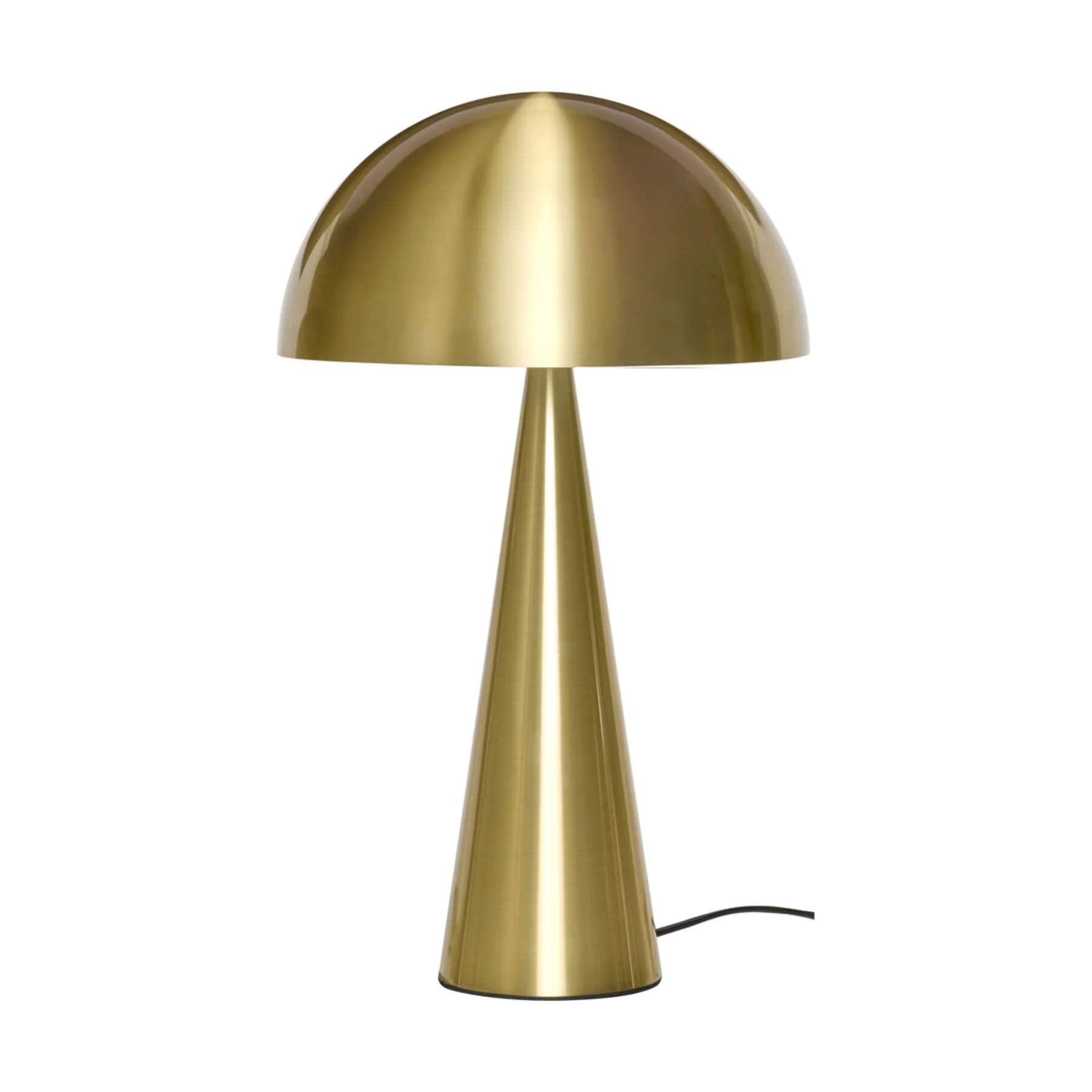 Hübsch Bordlamper Mush Bordlampe i Messingfarve, 50 cm, 1